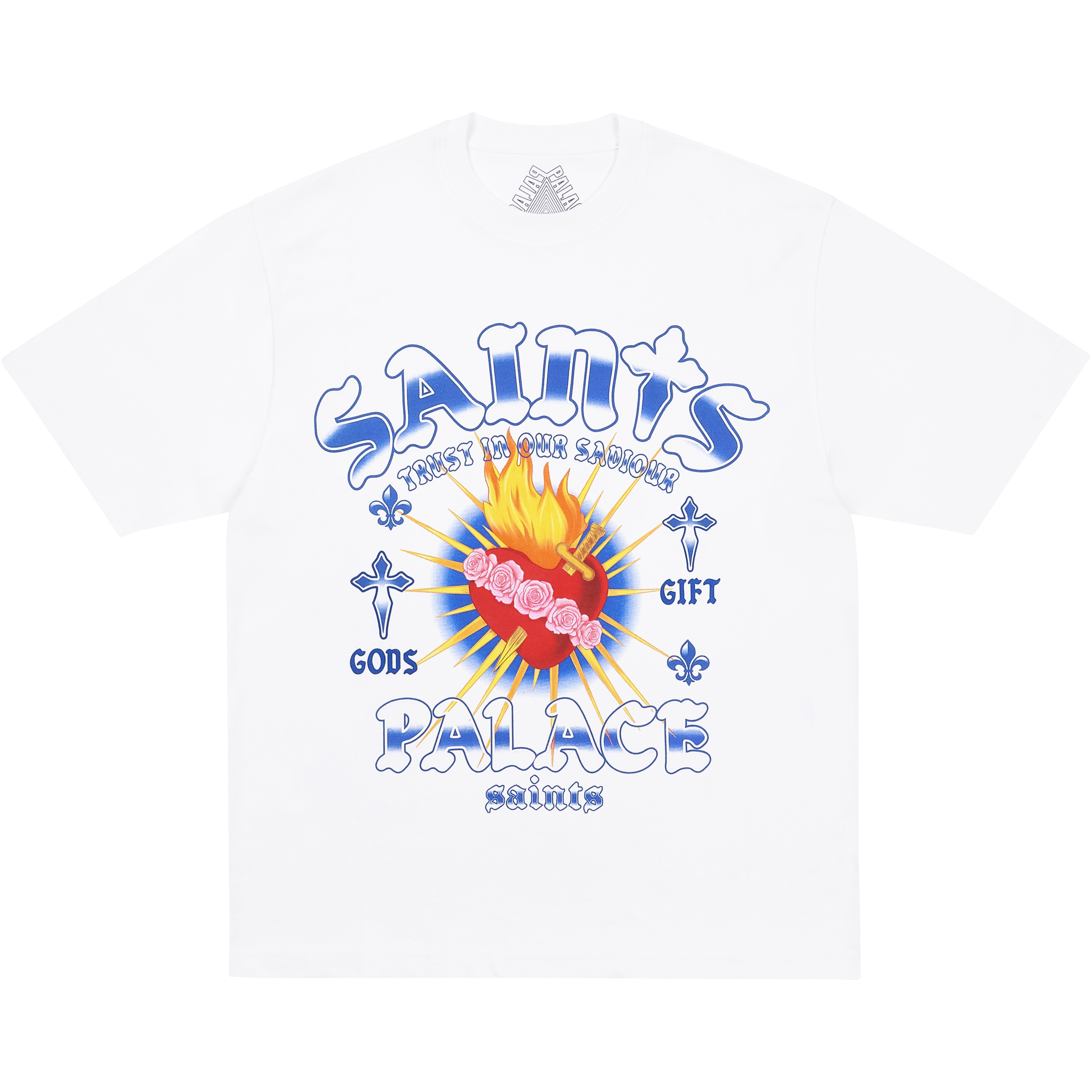 Palace GODS GIFT T-SHIRT WHITE