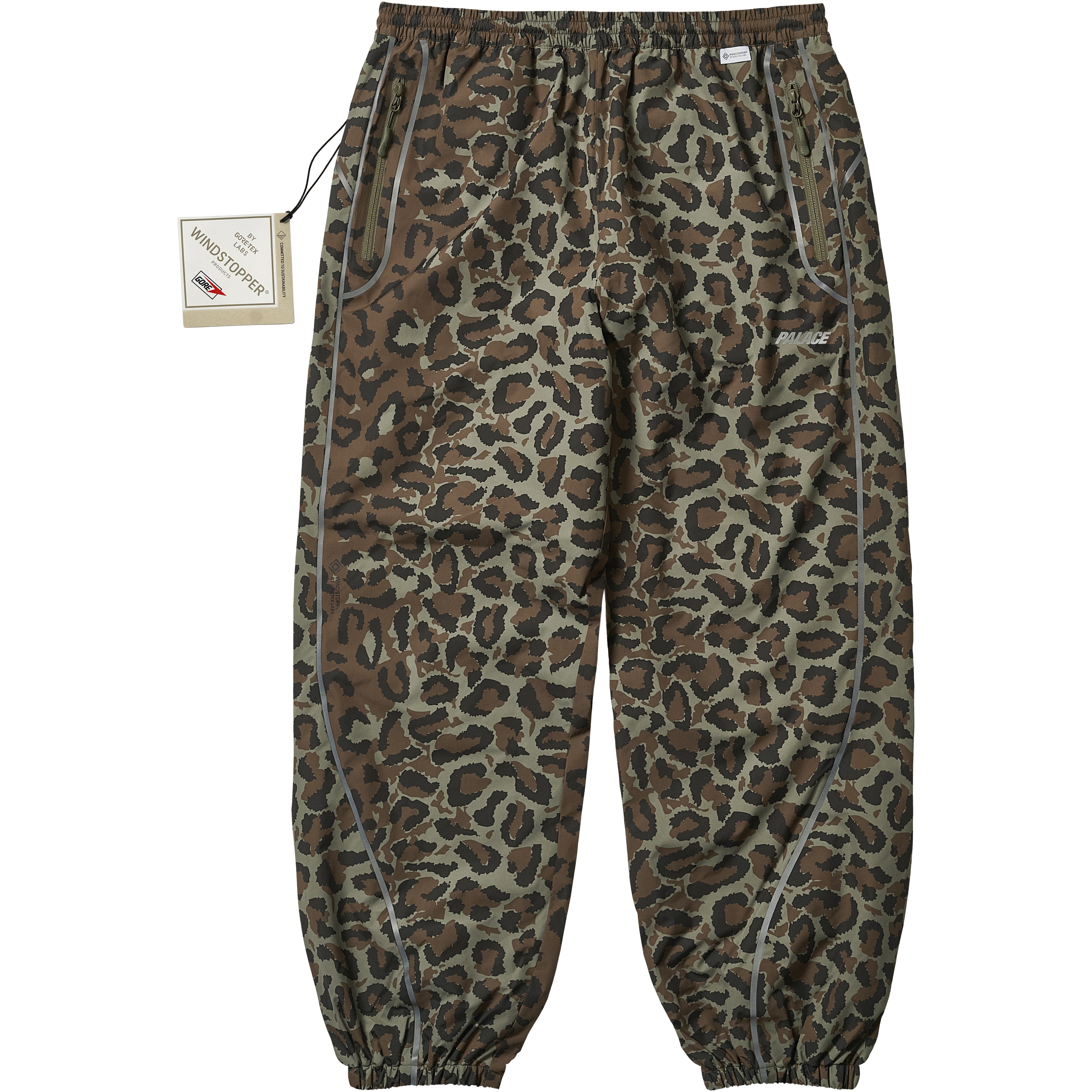 Palace GORE-TEX WINDSTOPPER ILLUMINATOR JOGGER CHEETAH