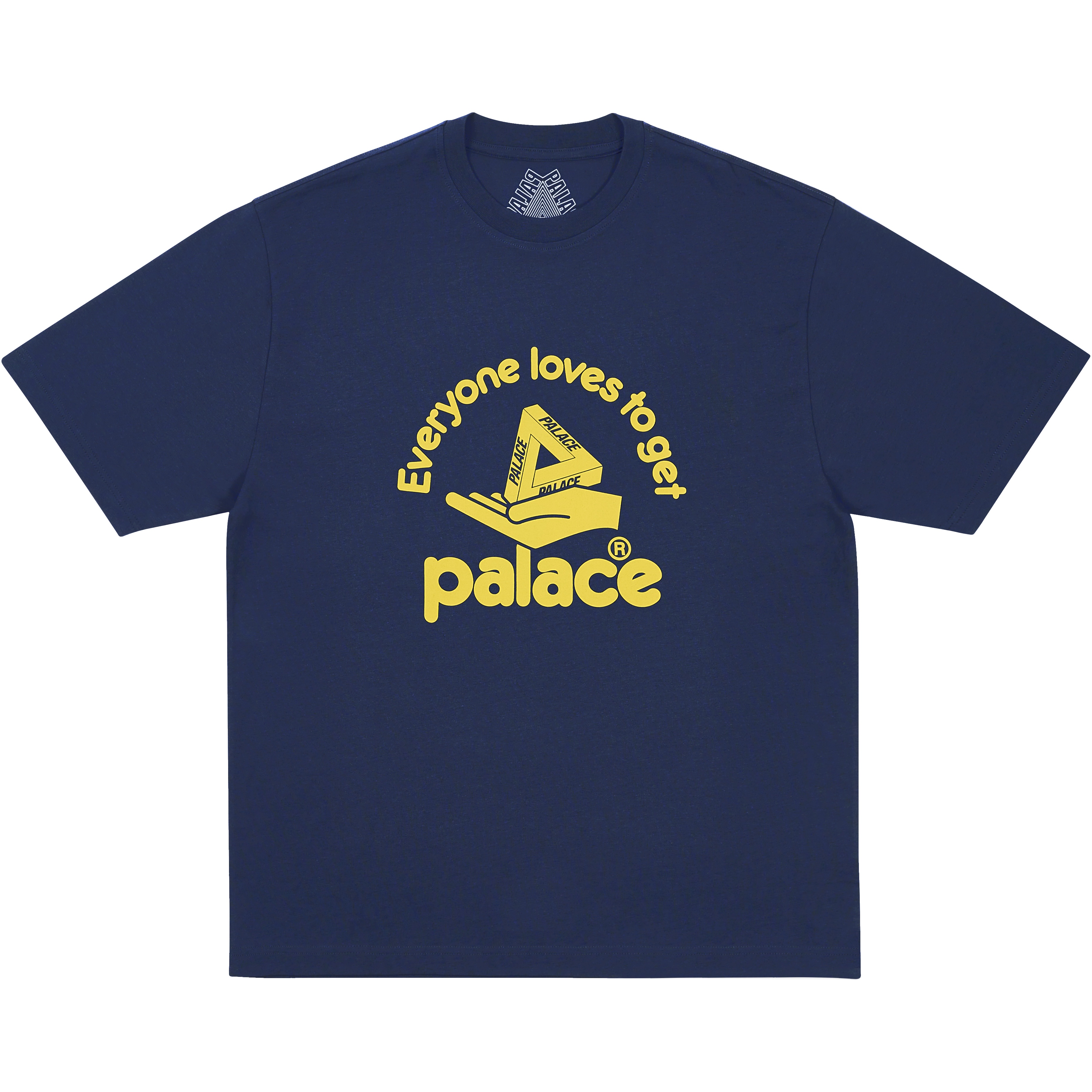 Palace HAND OUT T-SHIRT NAVY