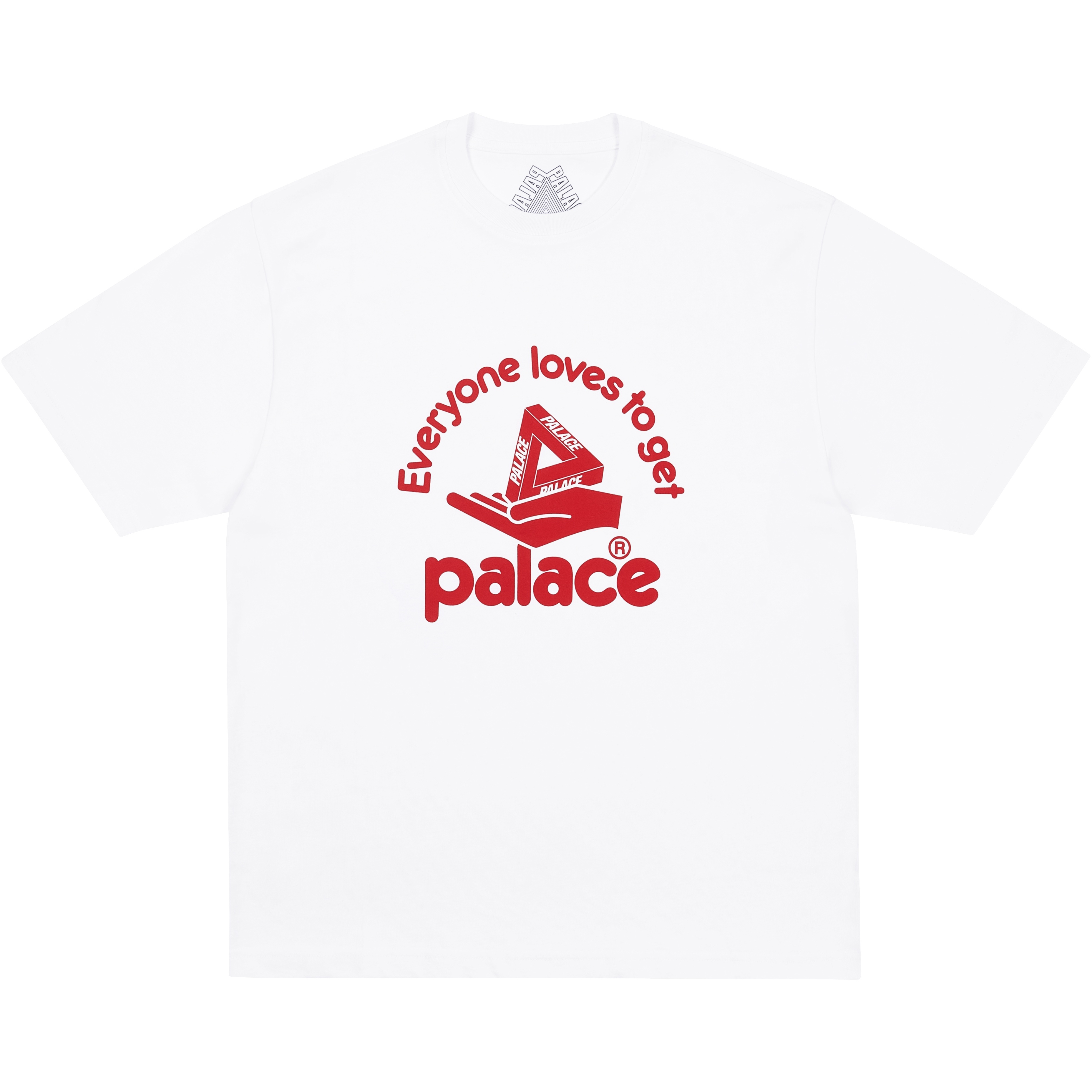 Palace HAND OUT T-SHIRT WHITE