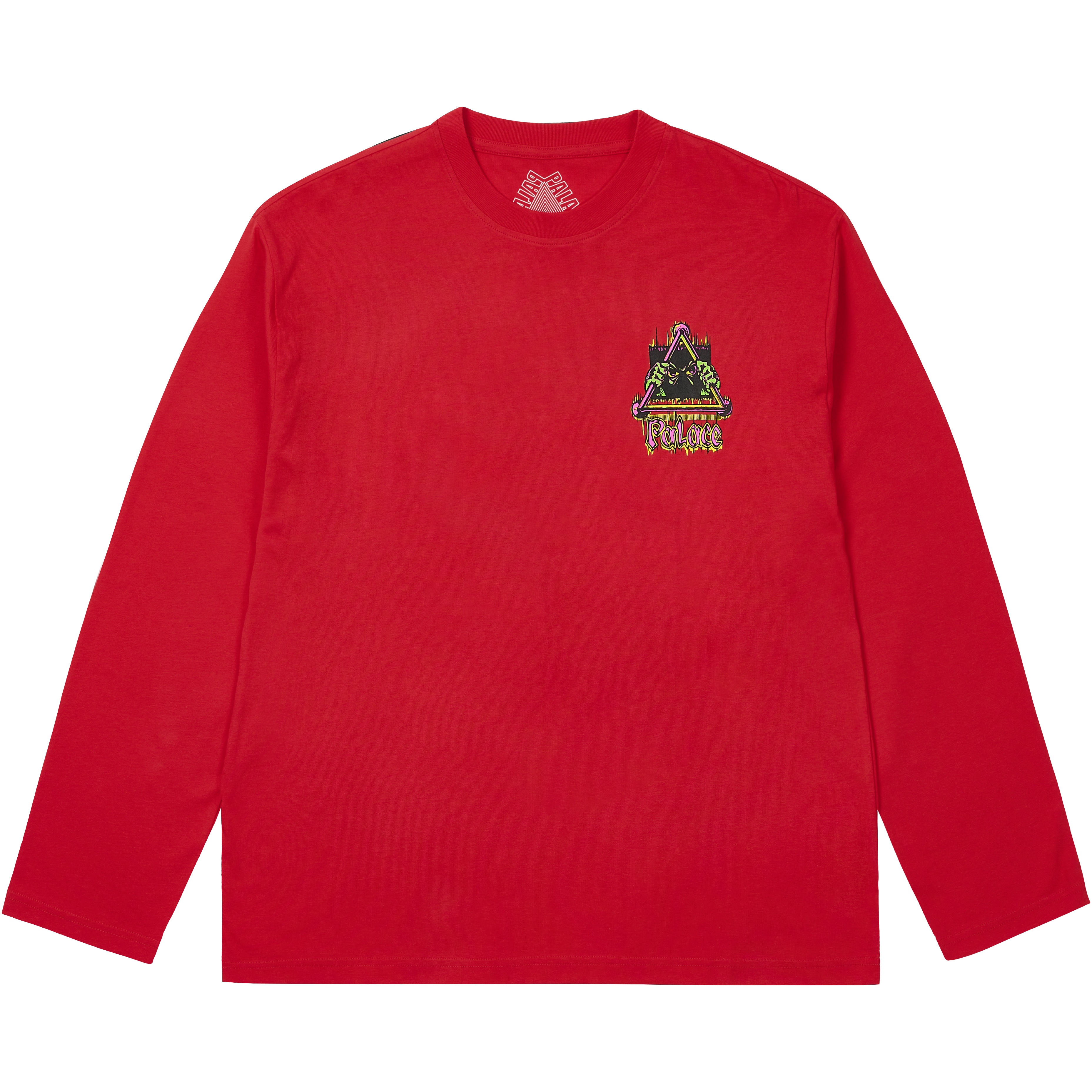 Palace LOCK IN LONGSLEEVE TRUEST RED