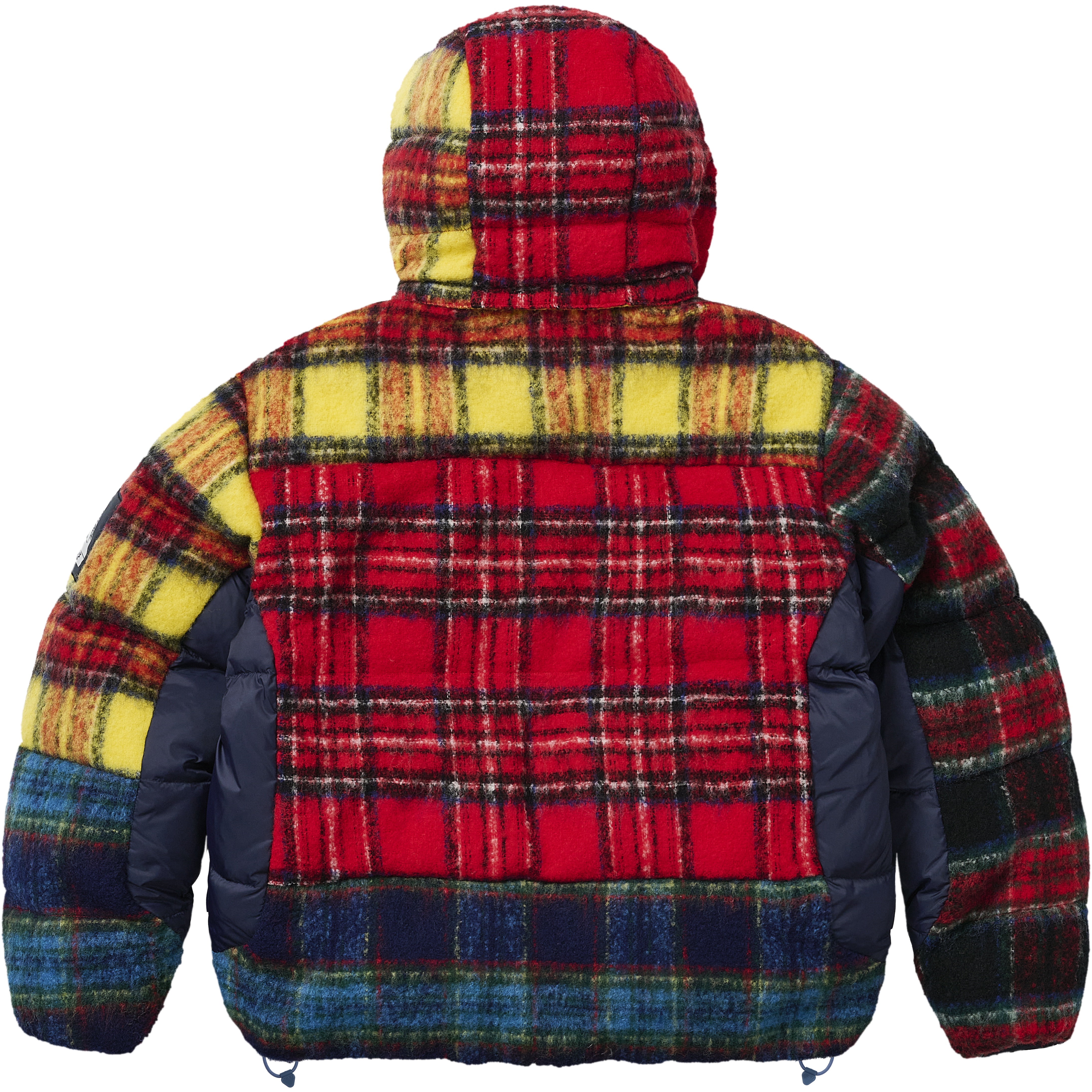 Thumbnail MOHAIR WOOL PUFFA JACKET PATCHWORK one color