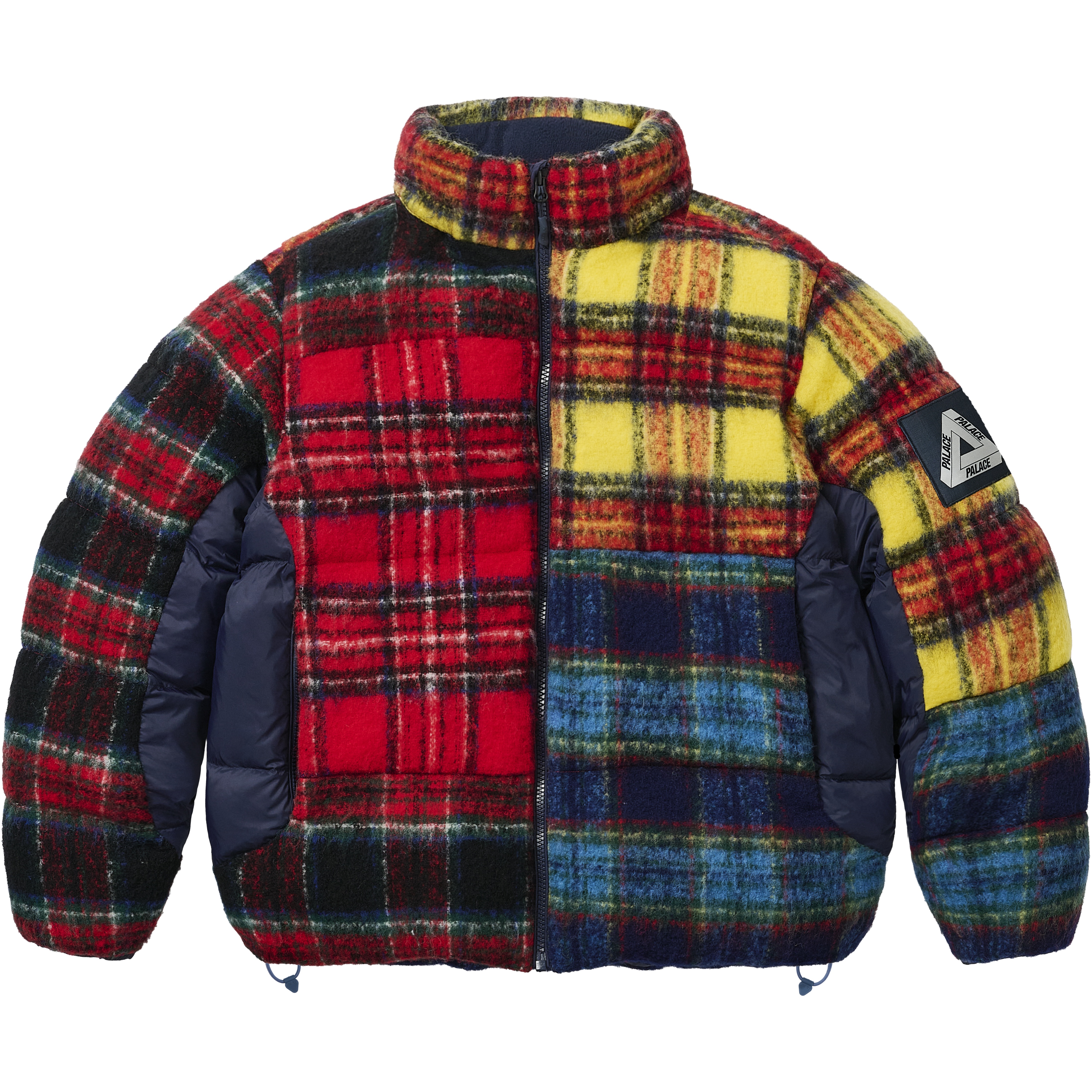 Thumbnail MOHAIR WOOL PUFFA JACKET PATCHWORK one color