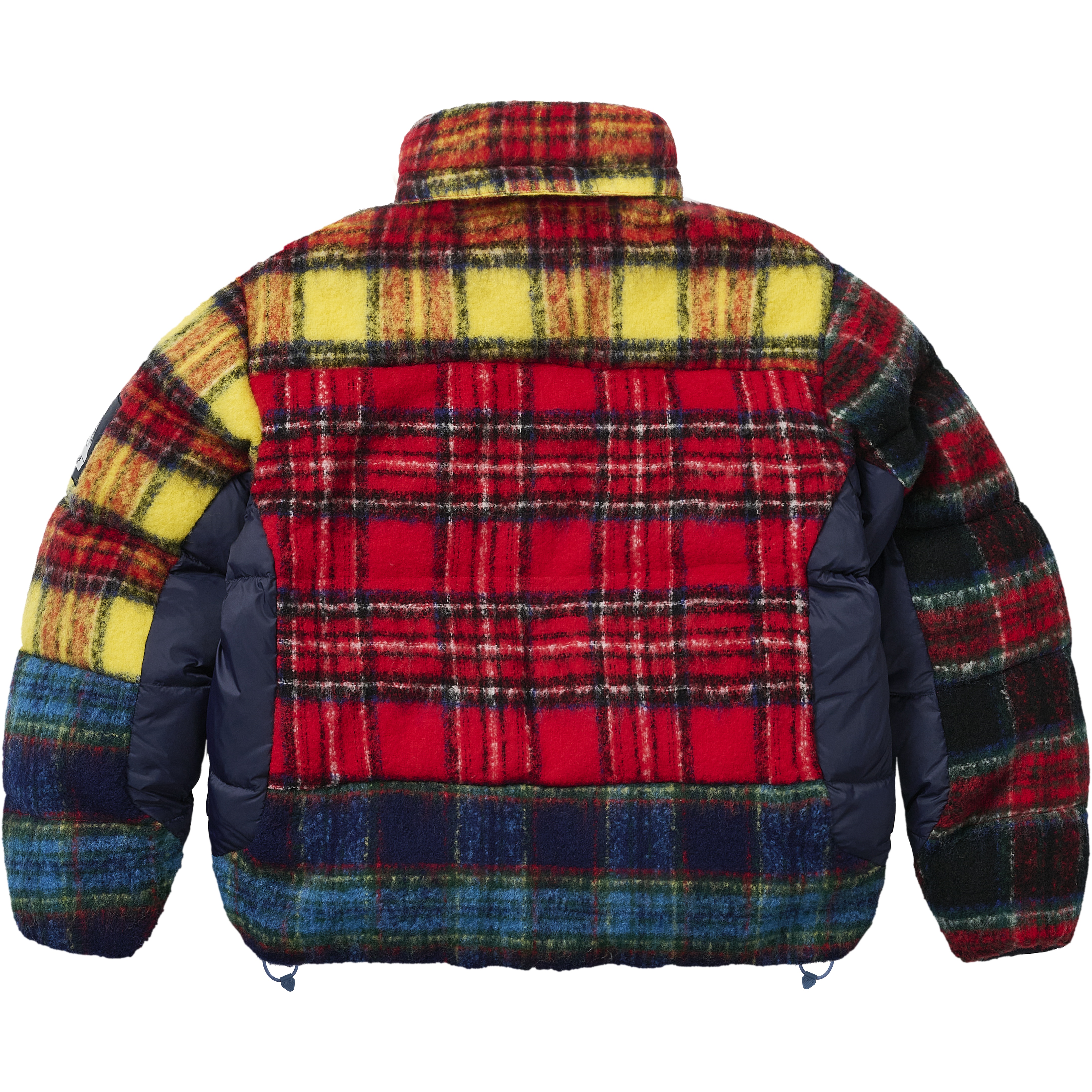 Thumbnail MOHAIR WOOL PUFFA JACKET PATCHWORK one color