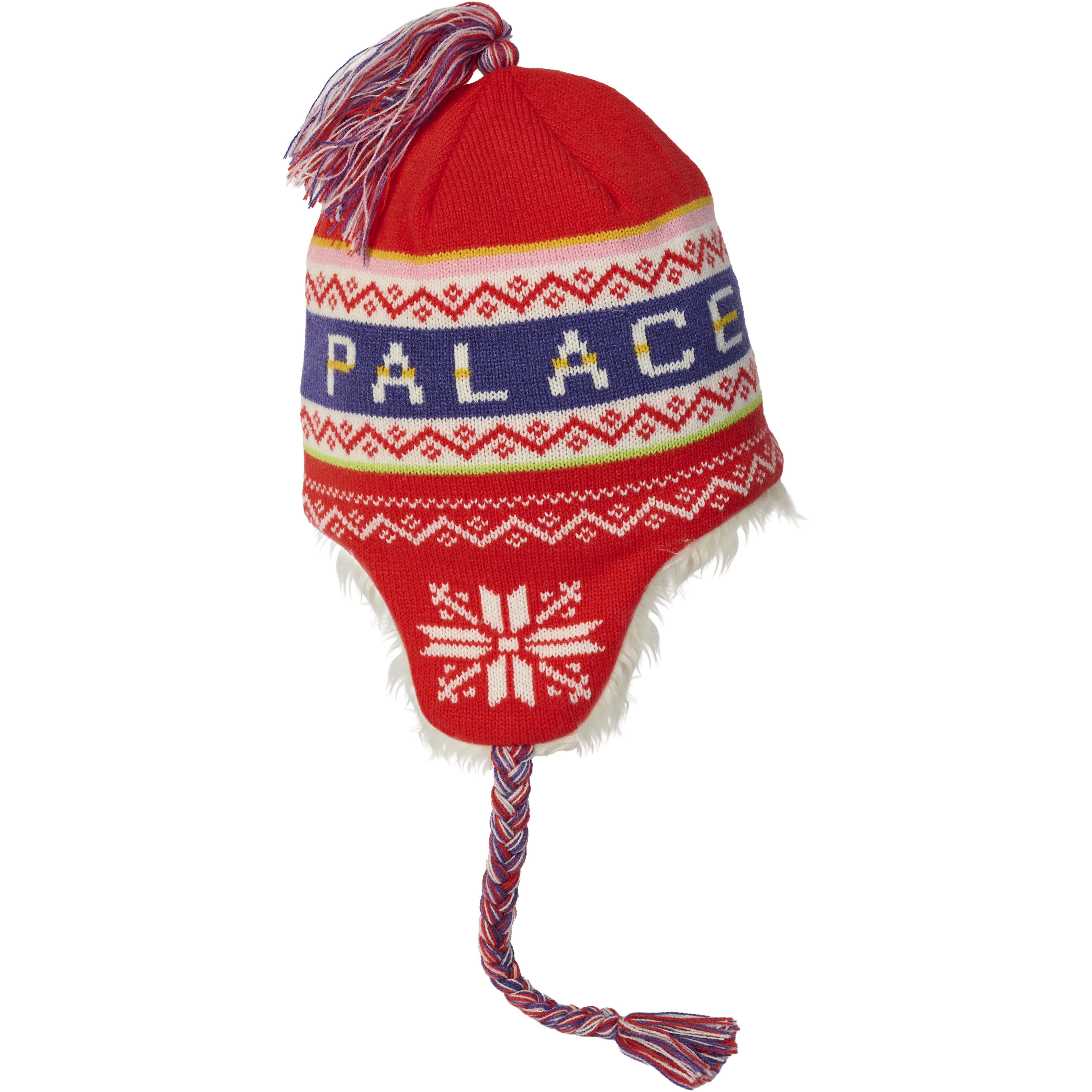 Thumbnail PALACE LOVES ME PERUVIAN BEANIE RED one color