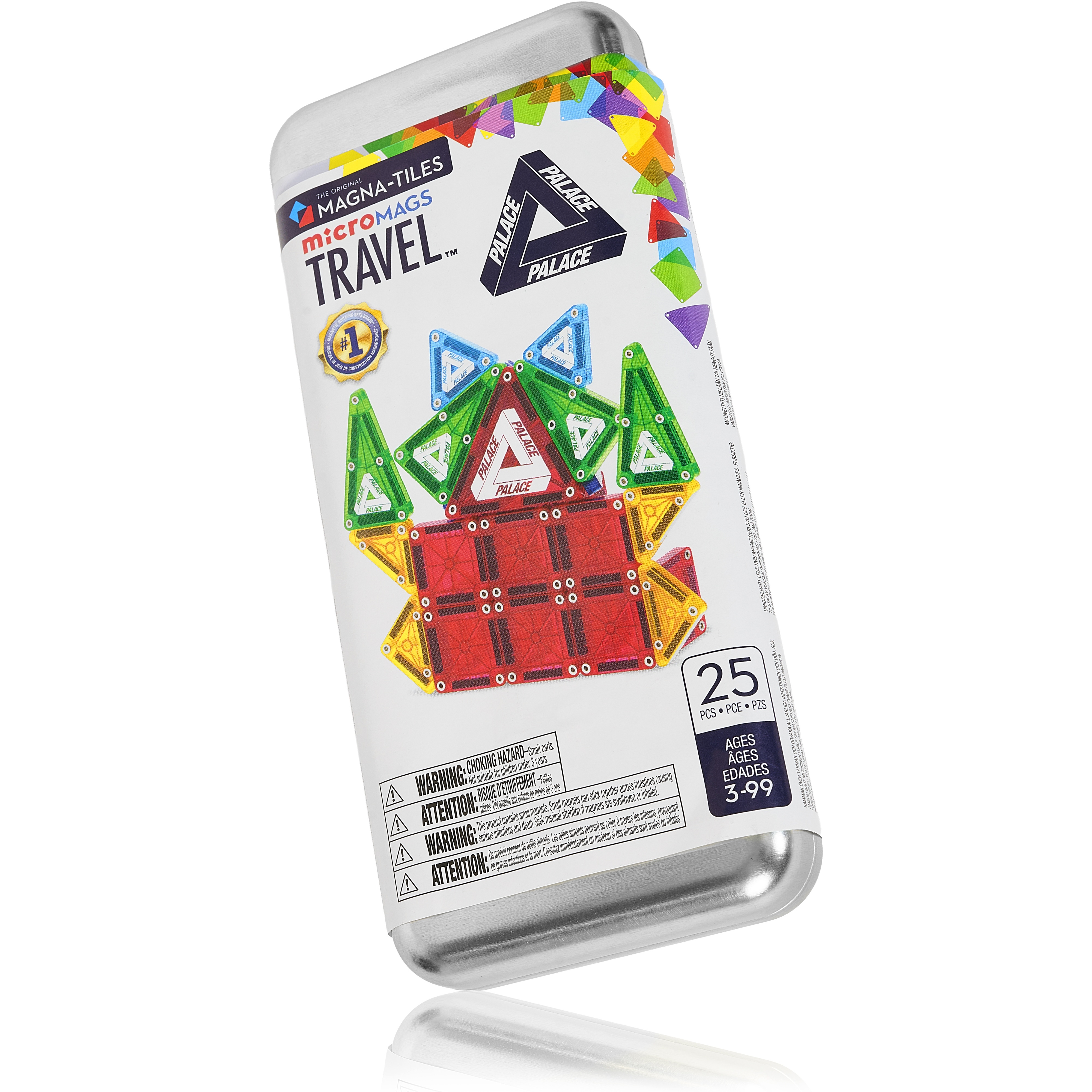Palace PALACE MAGNA-TILES MICROMAGS TRAVEL PACK MULTI