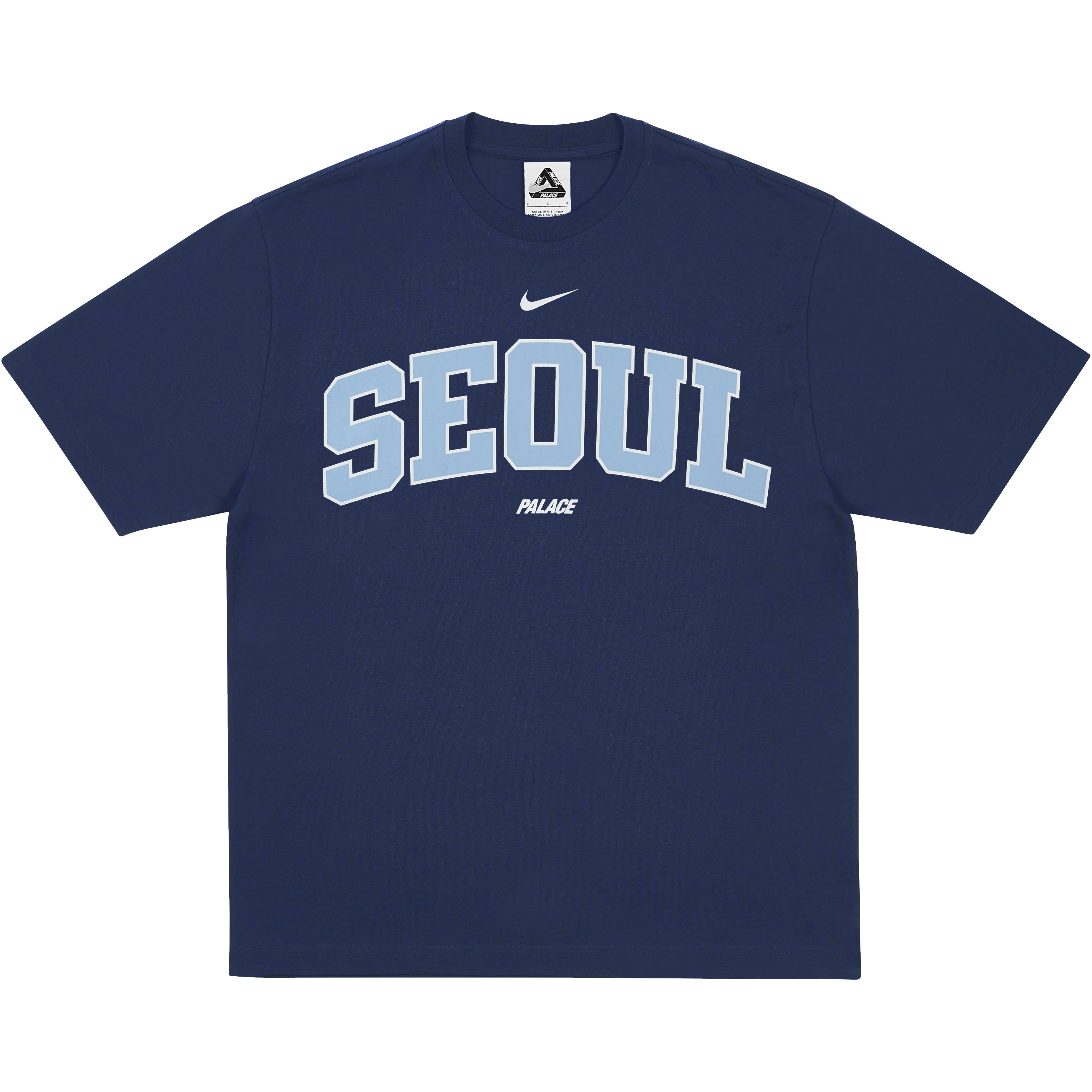 Palace PALACE NIKE SHOP T-SHIRT APGUJEONG NAVY