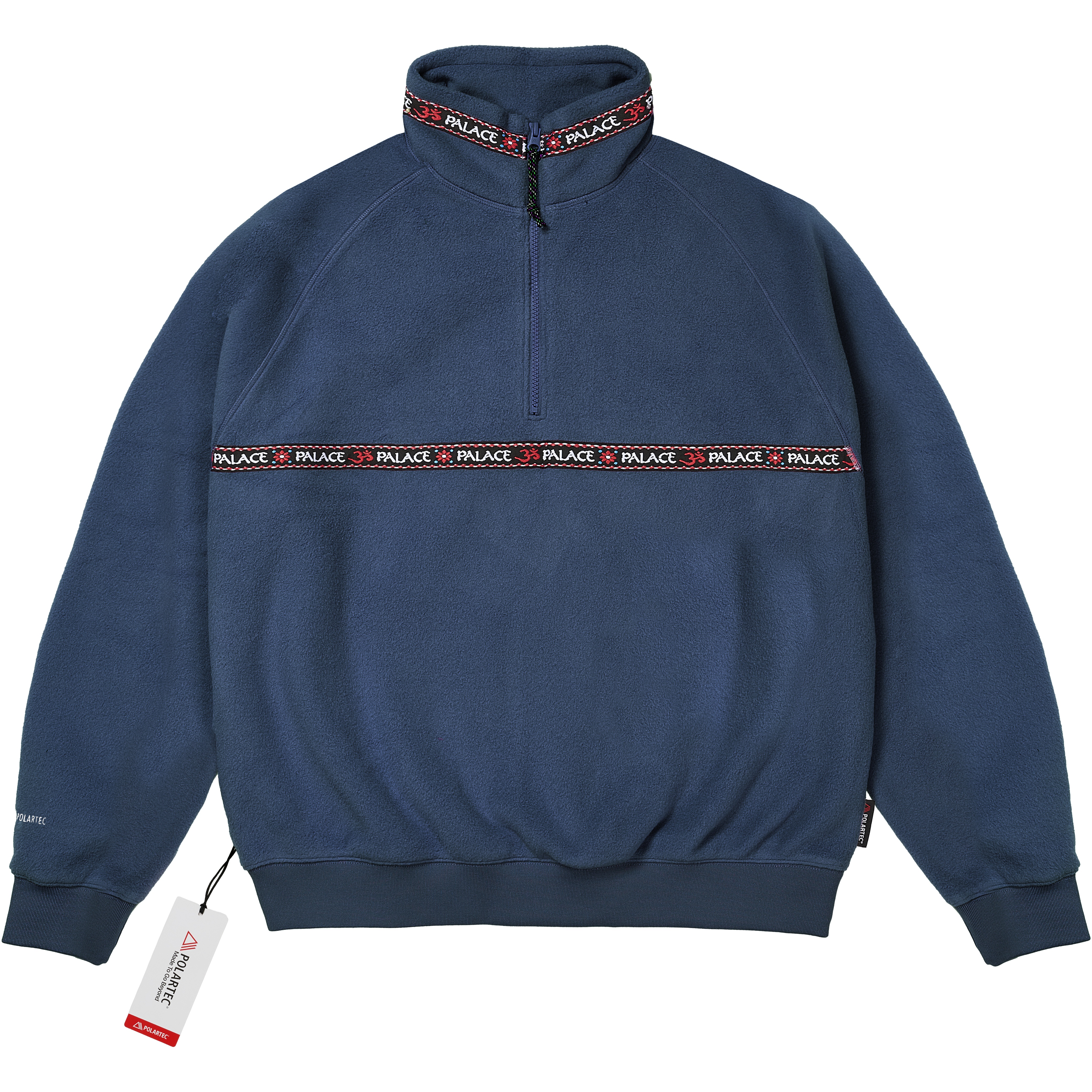 Palace POLARTEC OM 1/4 ZIP NAVY
