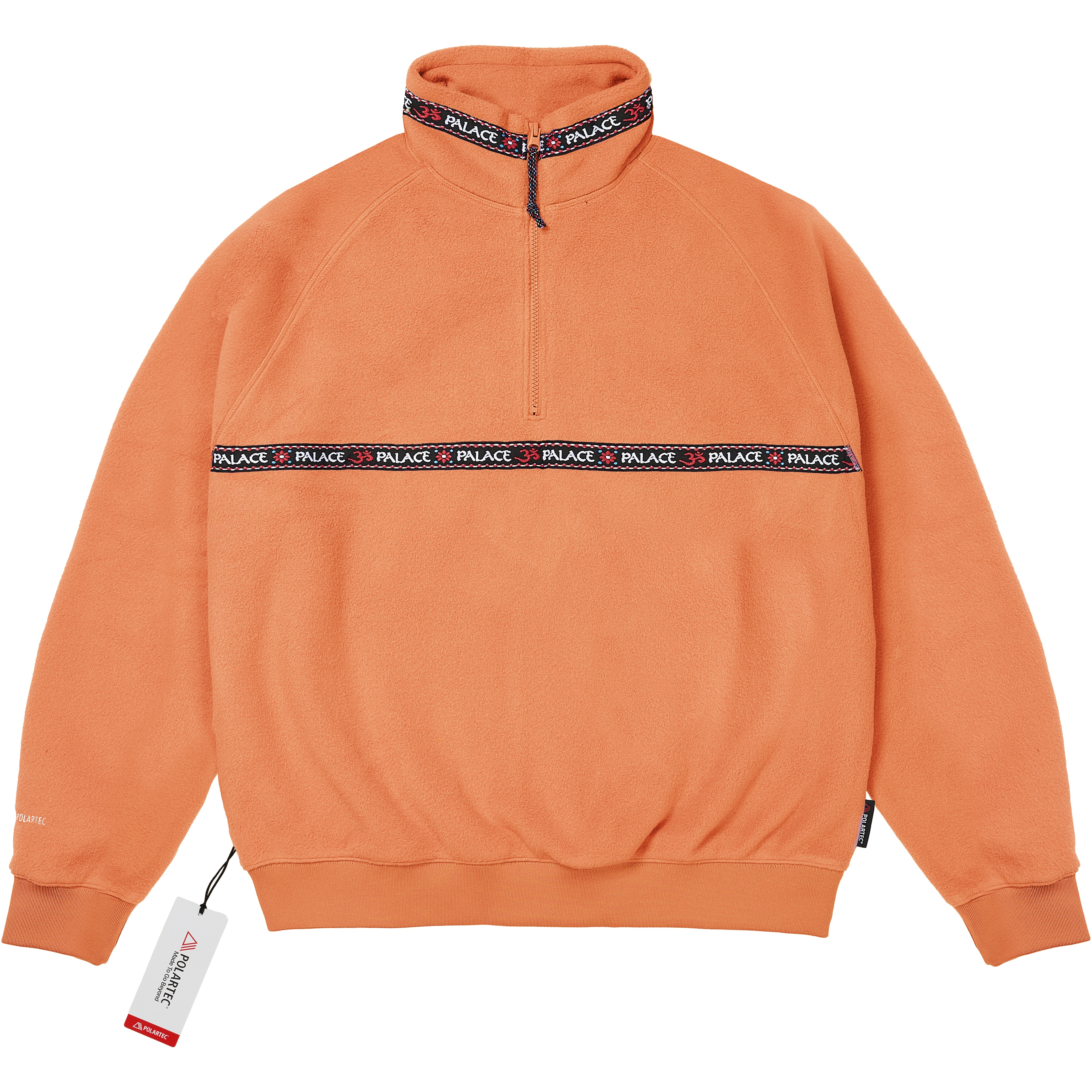 Palace POLARTEC OM 1/4 ZIP ORANGE