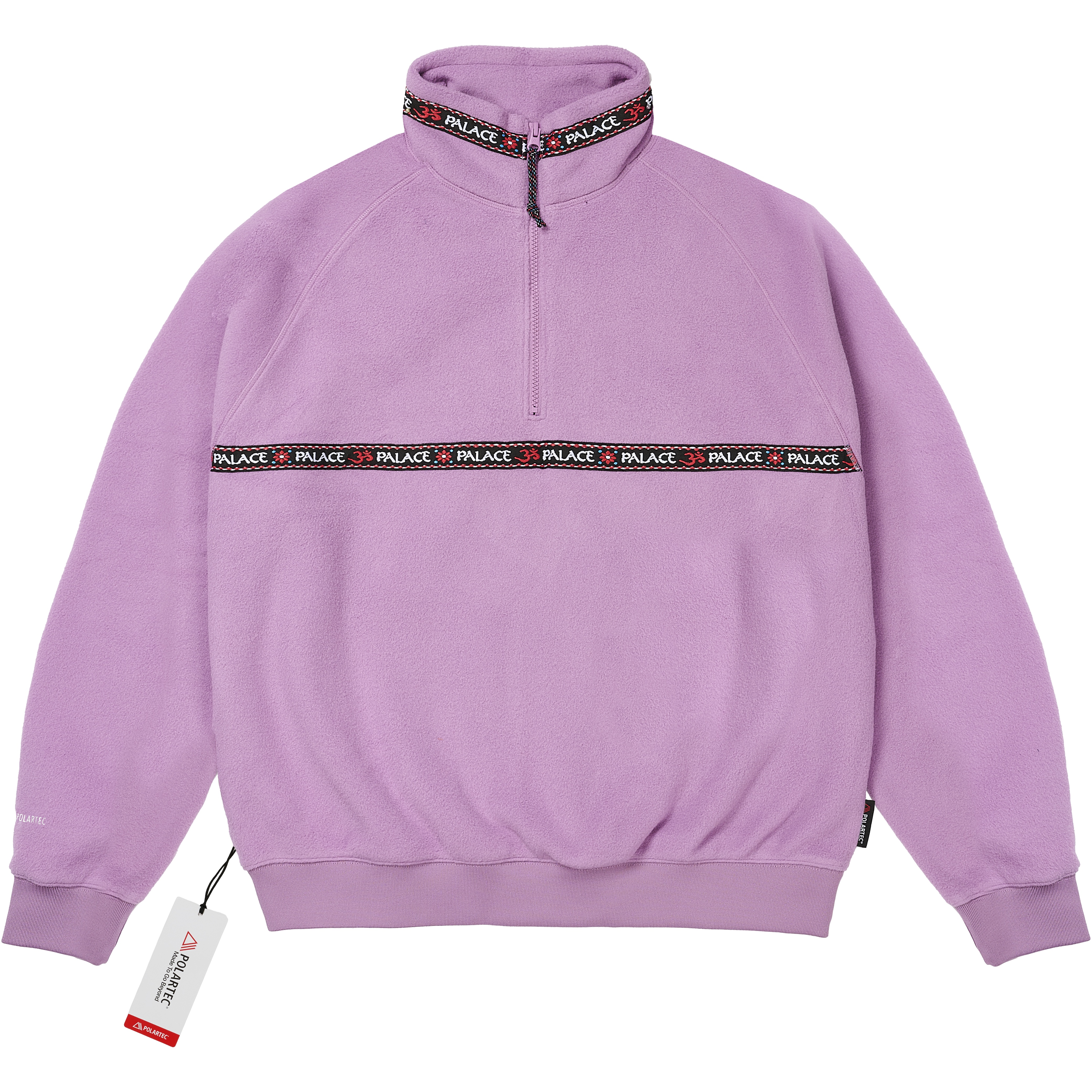 Palace POLARTEC OM 1/4 ZIP PURPLE
