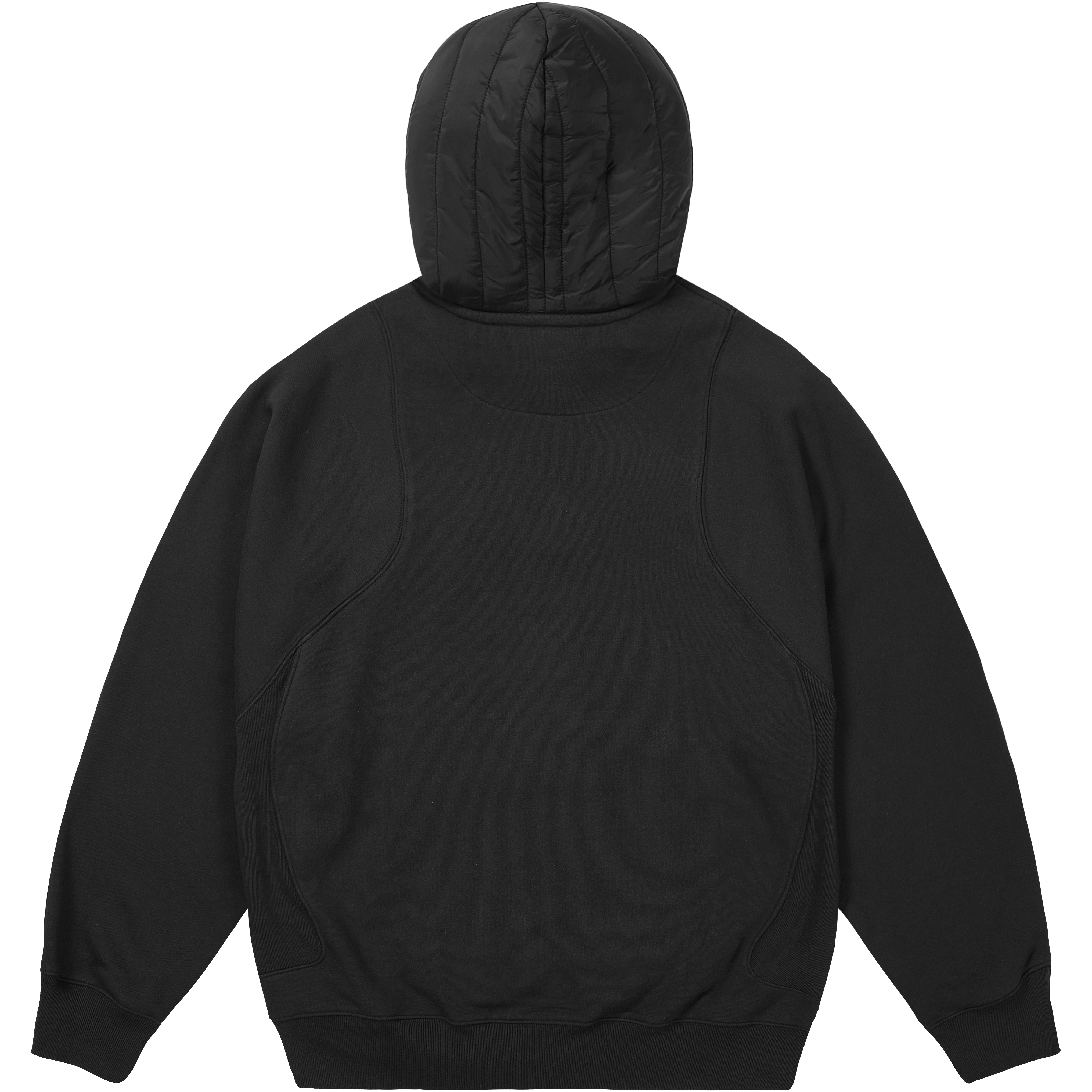 Thumbnail PUFFA HOOD BLACK one color