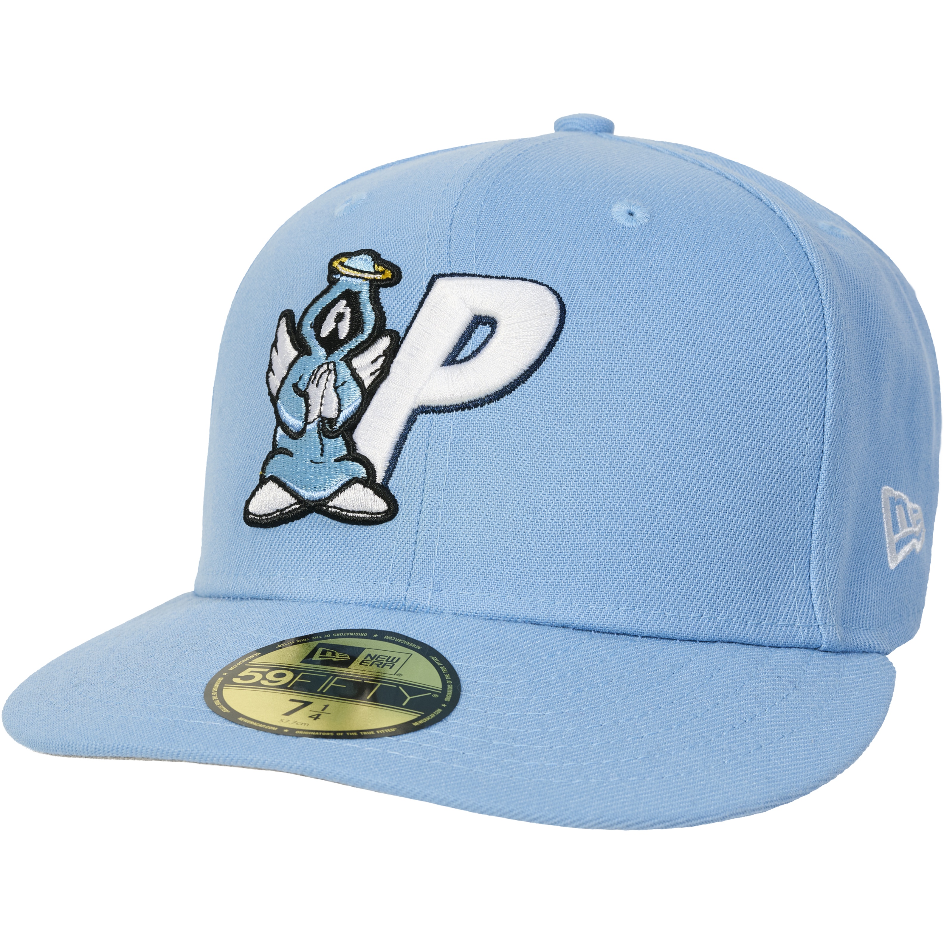 Palace RIGHT AND WRONG P NEW ERA 59FIFTY BLUE