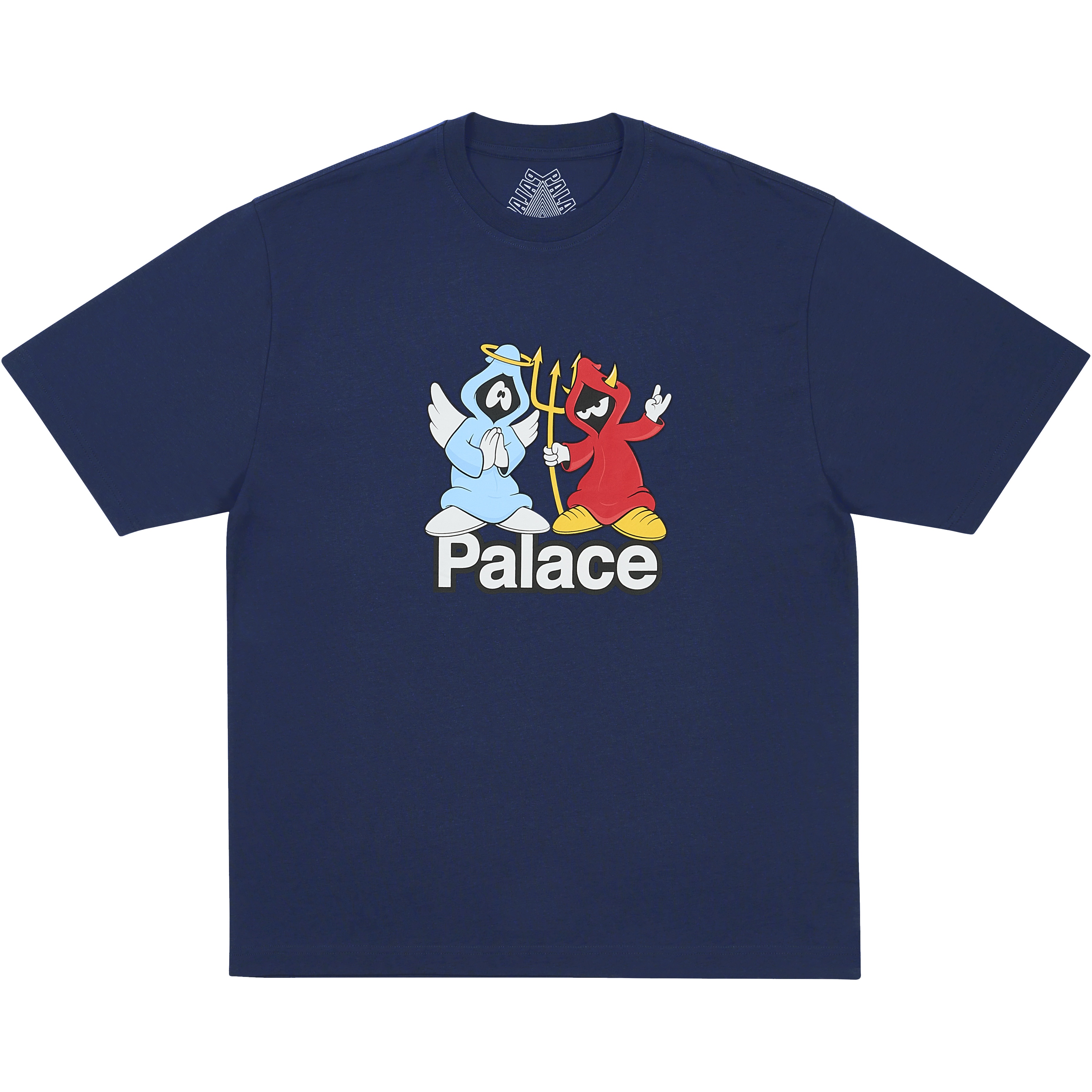 Palace RIGHT AND WRONG T-SHIRT NAVY