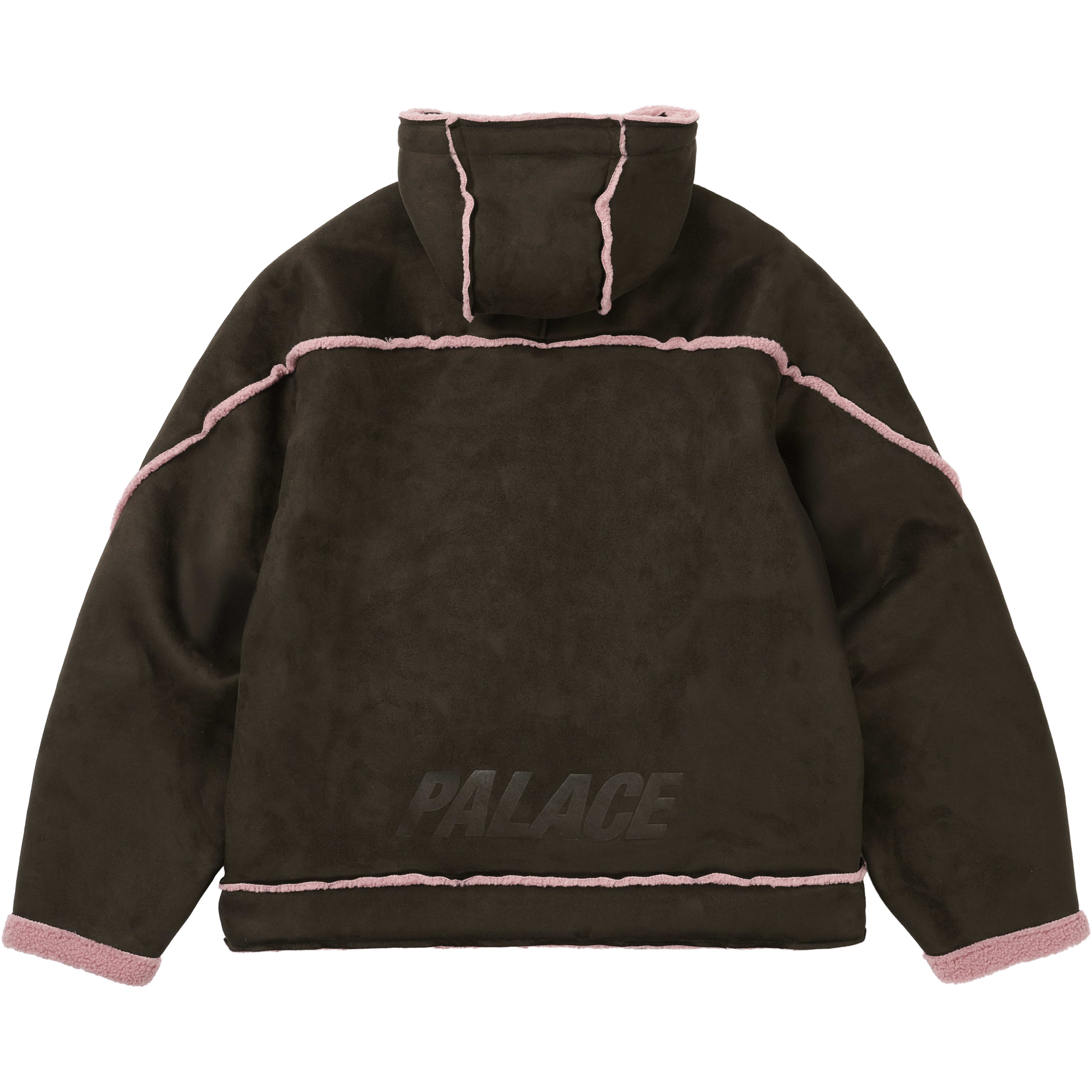 Thumbnail SHERPA FAUX SUEDE HOODED JACKET FOX one color