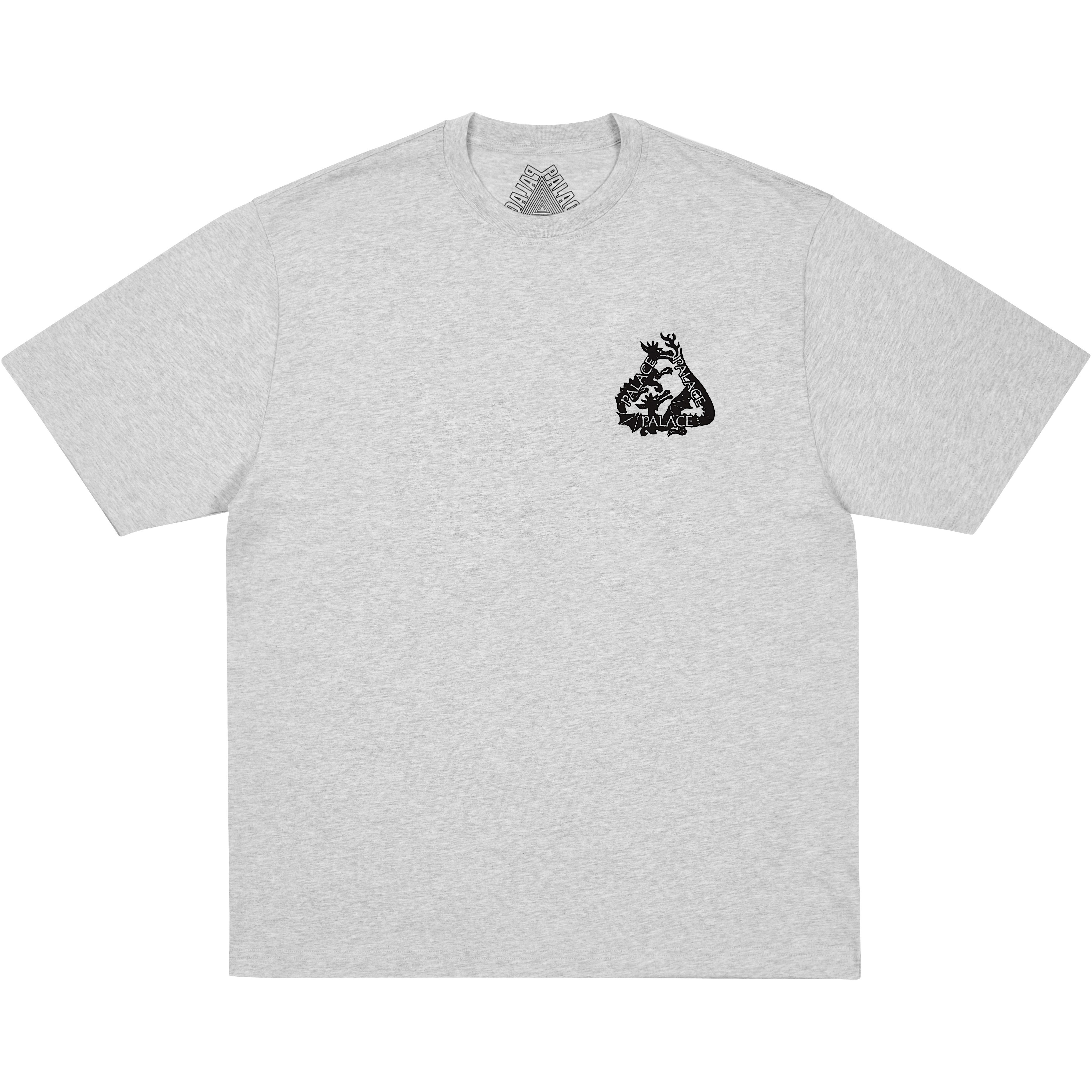 Palace TRI SORCERY T-SHIRT GREY MARL
