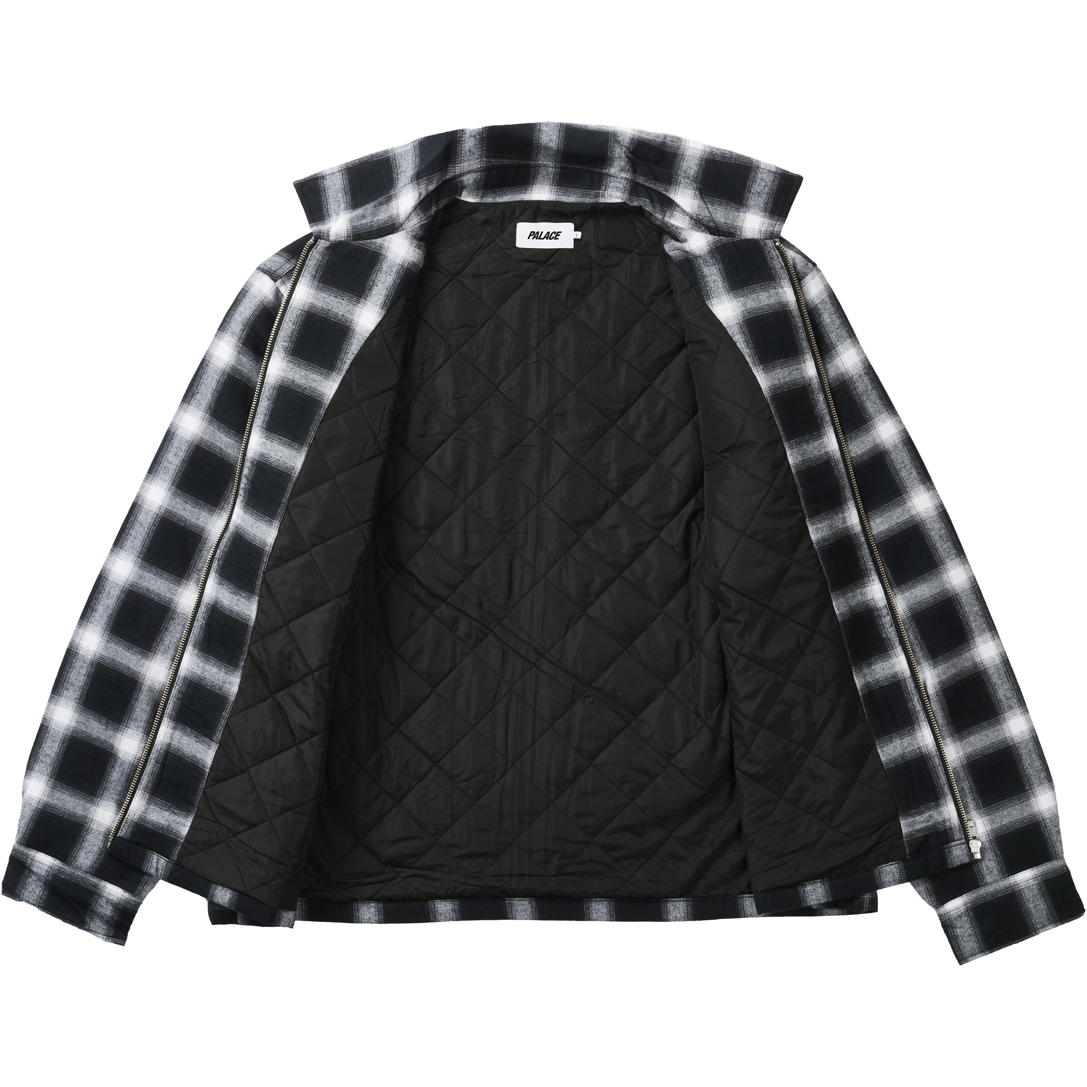 Thumbnail ZIP UP SHIRT BLACK one color