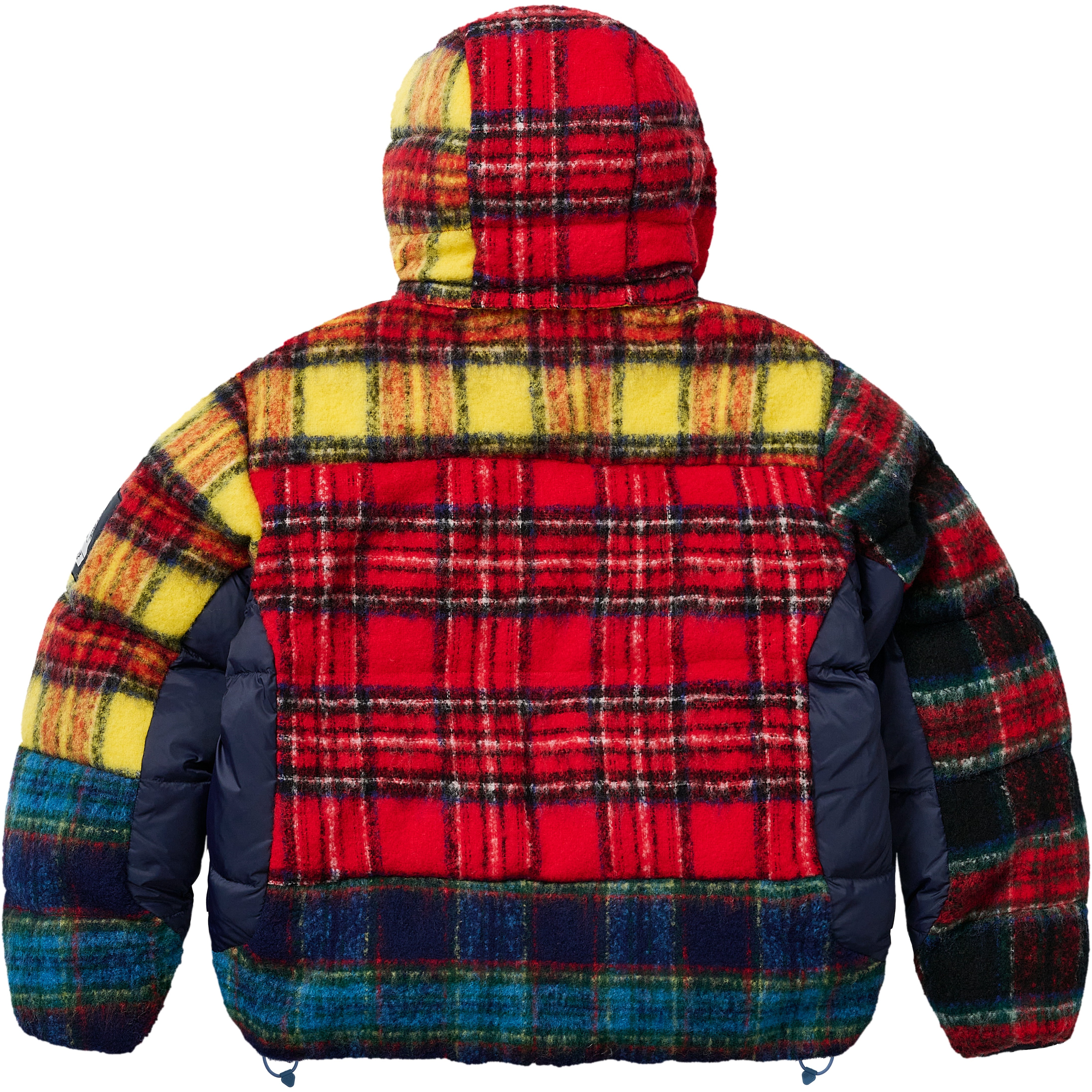 Thumbnail MOHAIR WOOL PUFFA JACKET PATCHWORK one color