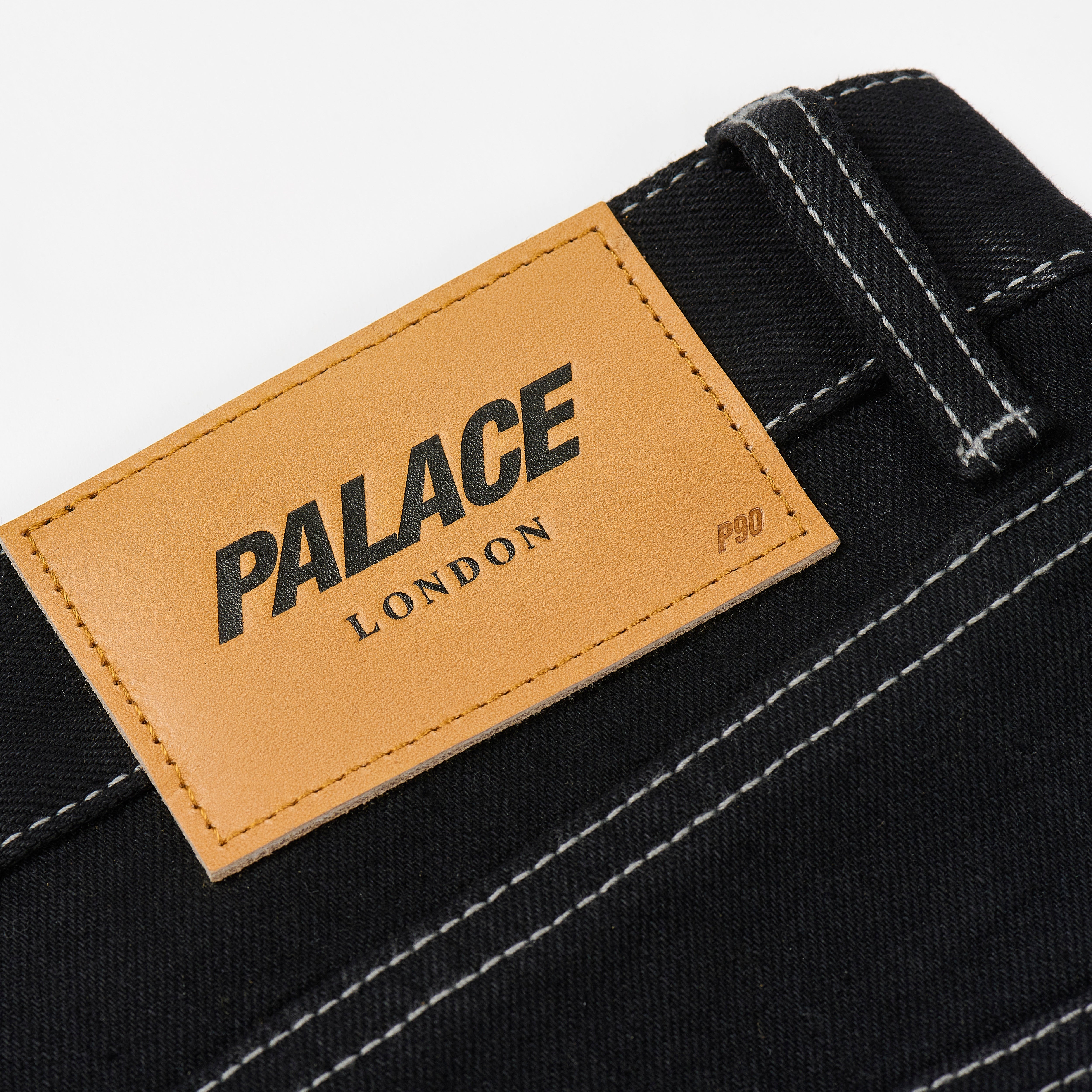 Thumbnail P90 BAGGY SCRIPT JEAN BLACK STONE WASH one color