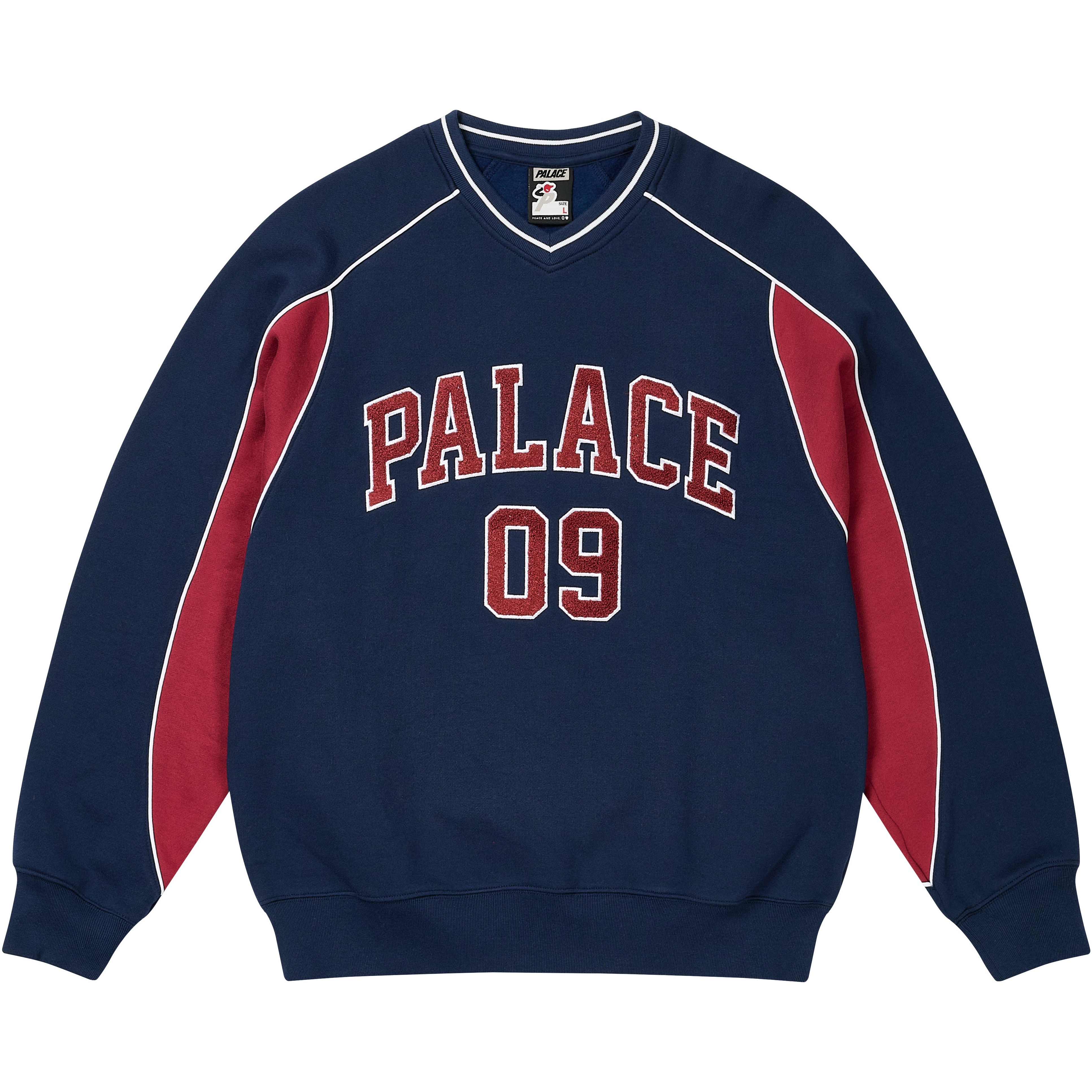 Thumbnail PALACE 09 CREW NAVY one color
