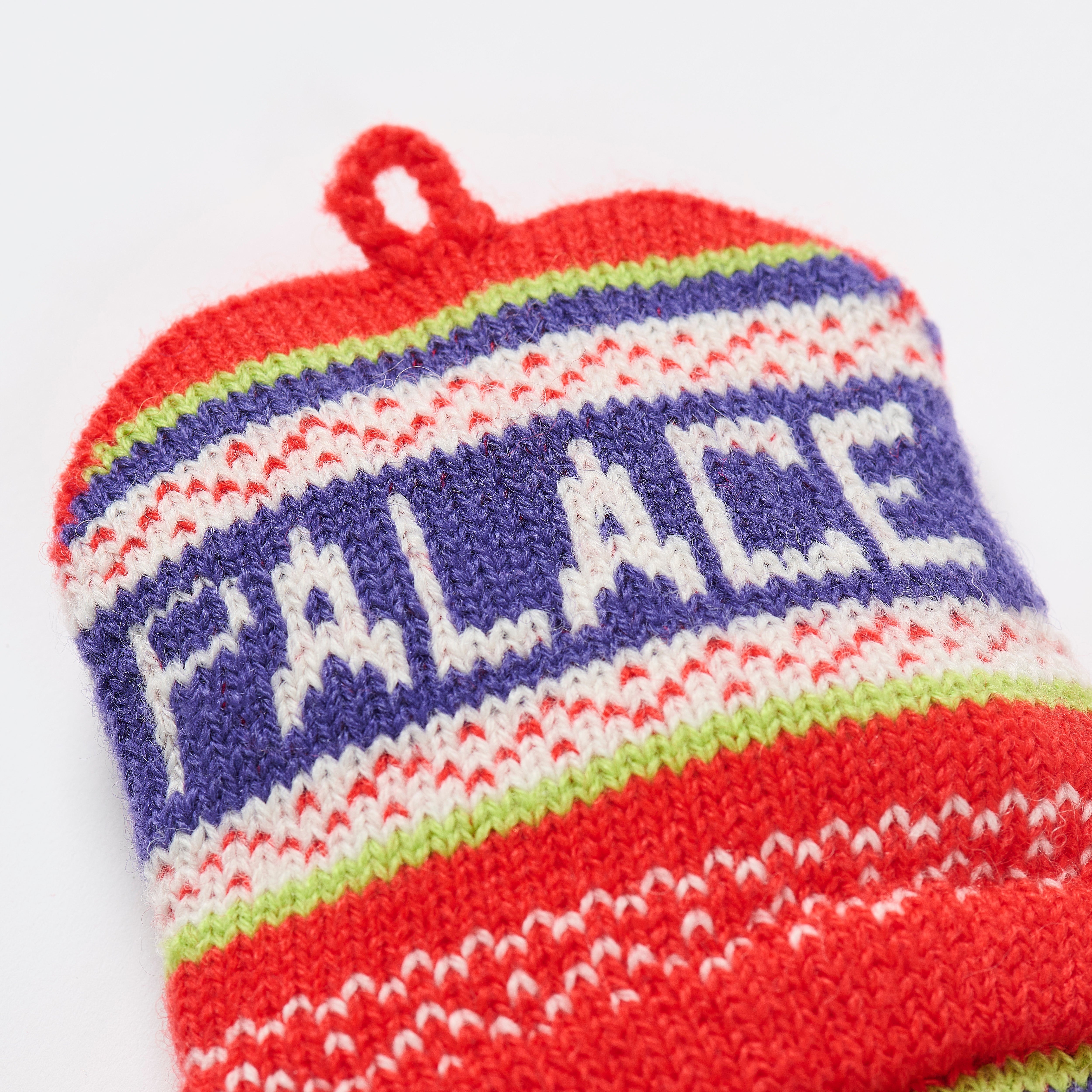 Thumbnail PALACE LOVES ME KNITTED GLOVES RED one color