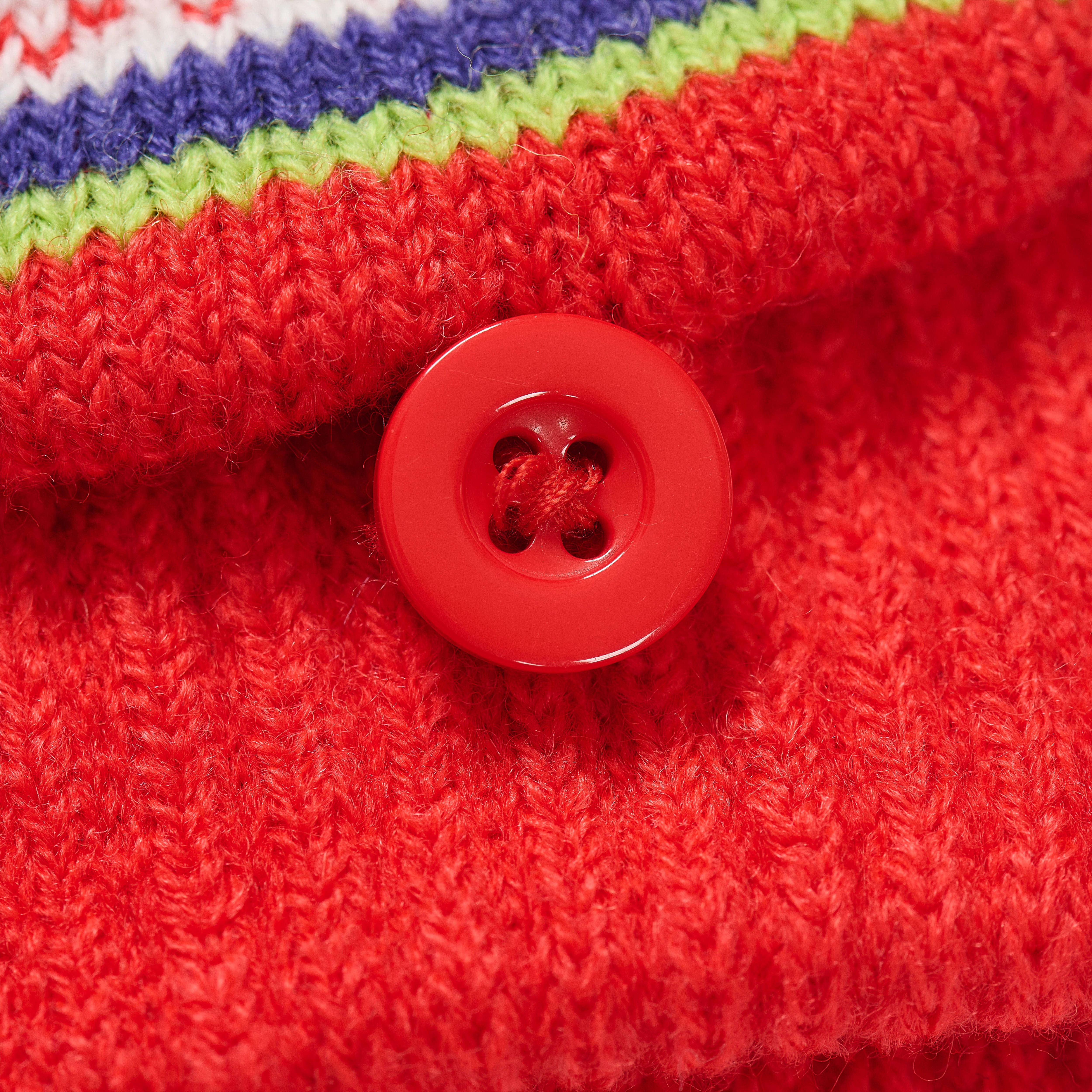 Thumbnail PALACE LOVES ME KNITTED GLOVES RED one color