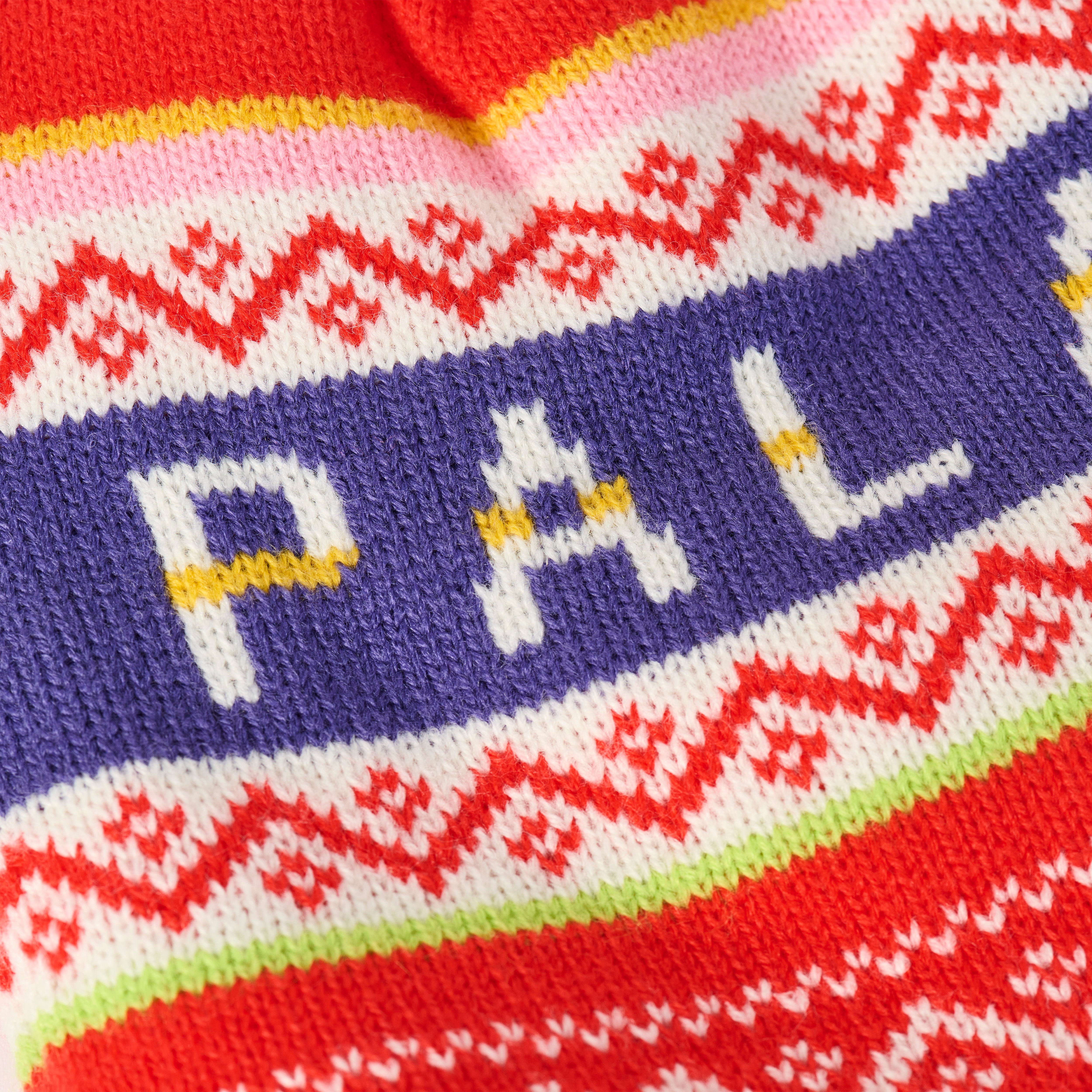 Thumbnail PALACE LOVES ME PERUVIAN BEANIE RED one color