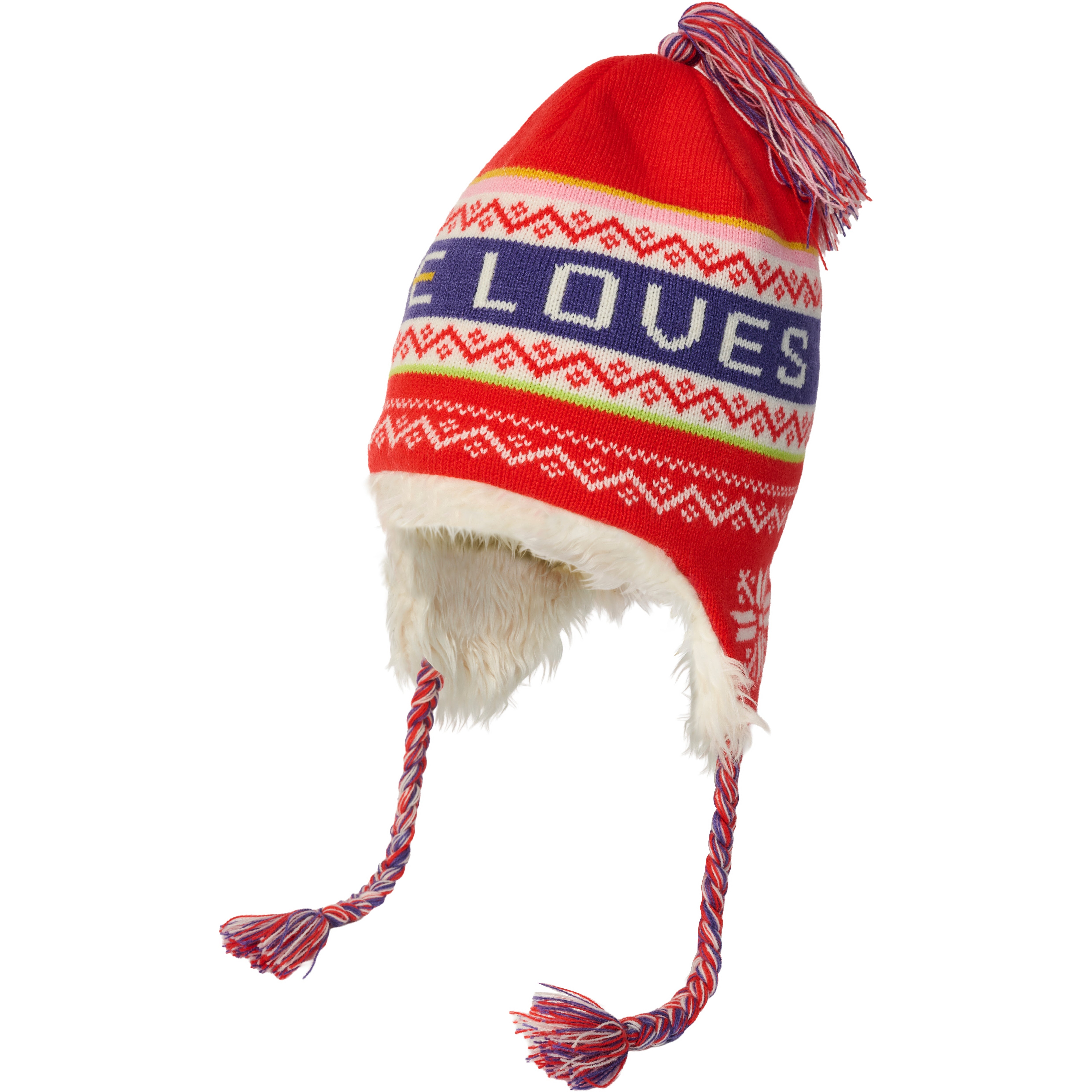 Thumbnail PALACE LOVES ME PERUVIAN BEANIE RED one color