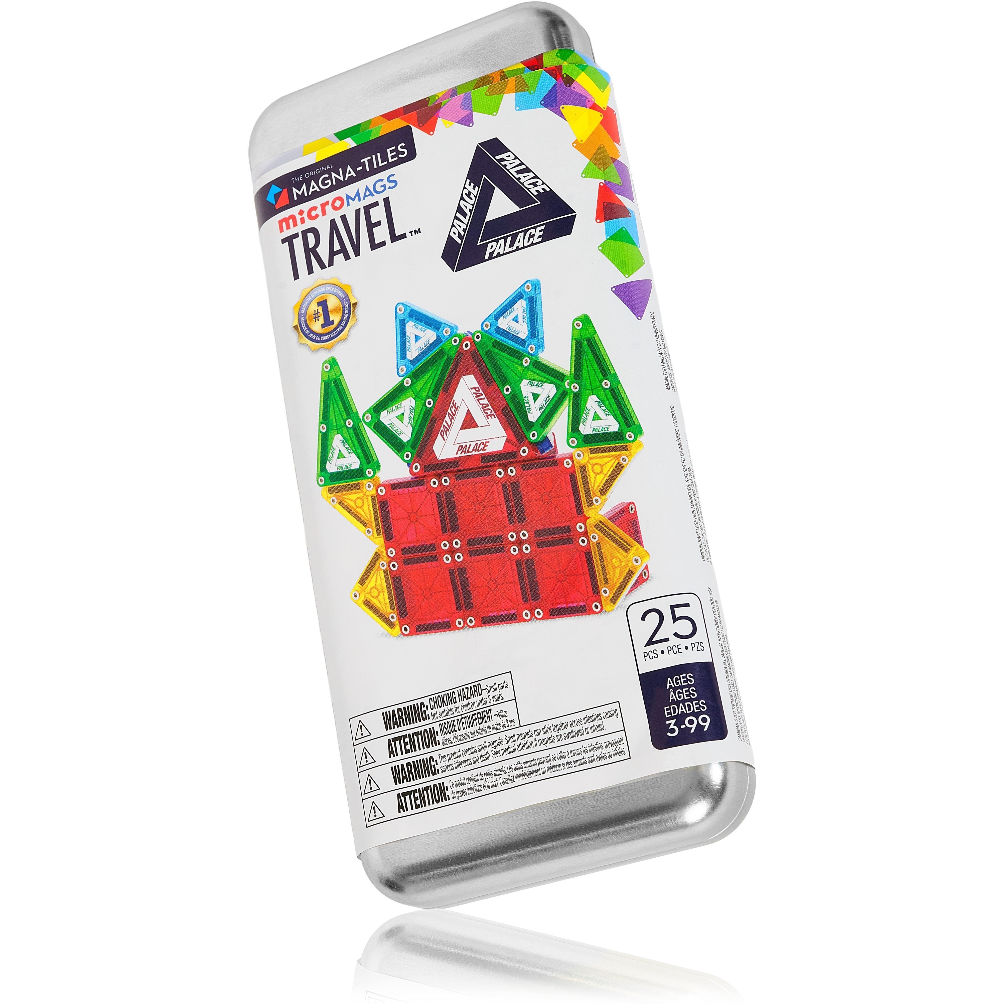 Thumbnail PALACE MAGNA-TILES MICROMAGS TRAVEL PACK MULTI one color
