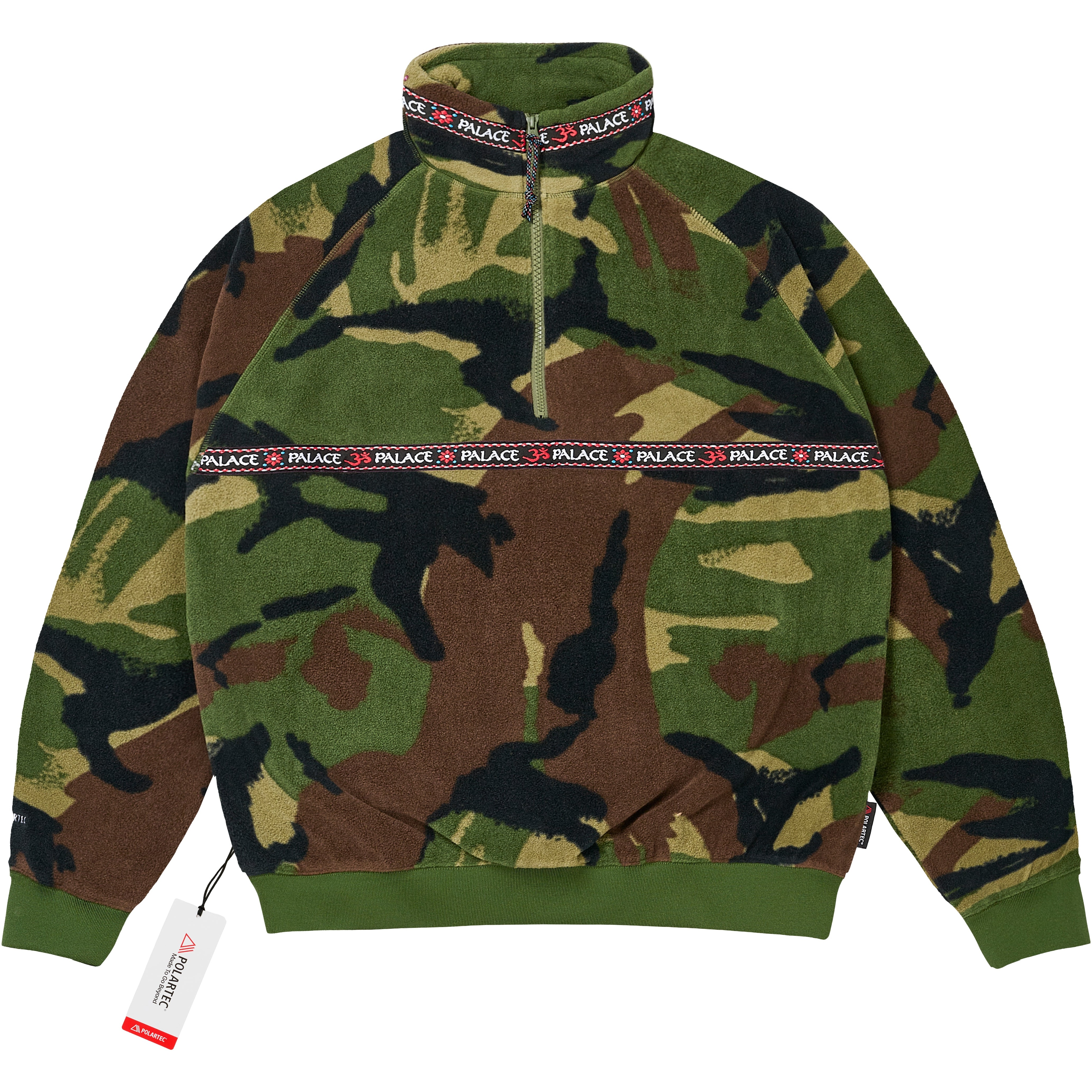 Thumbnail POLARTEC OM 1/4 ZIP WOODLAND CAMO one color