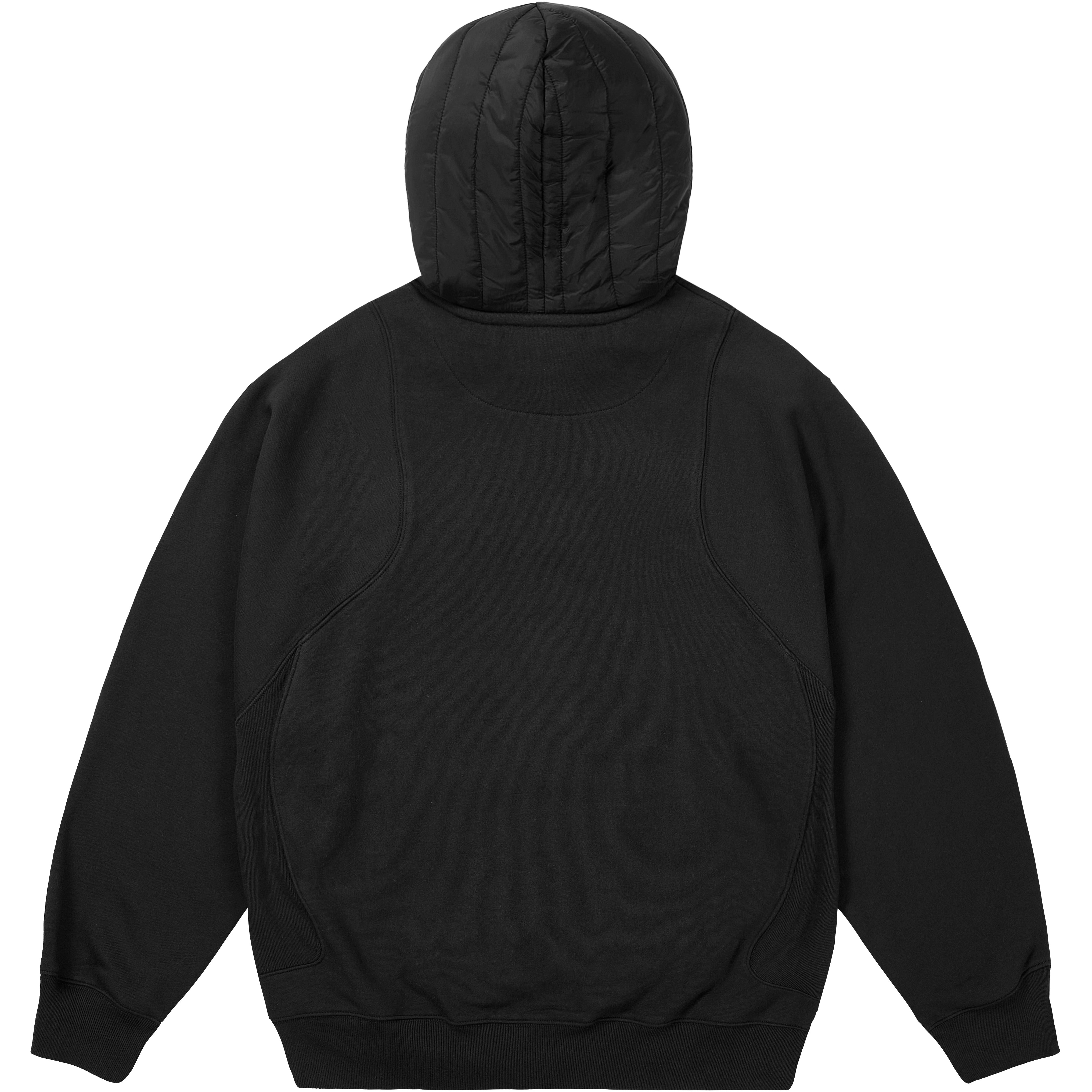 Thumbnail PUFFA HOOD BLACK one color