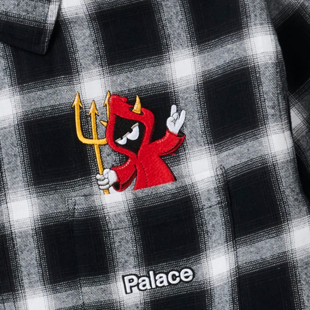 Thumbnail ZIP UP SHIRT BLACK one color