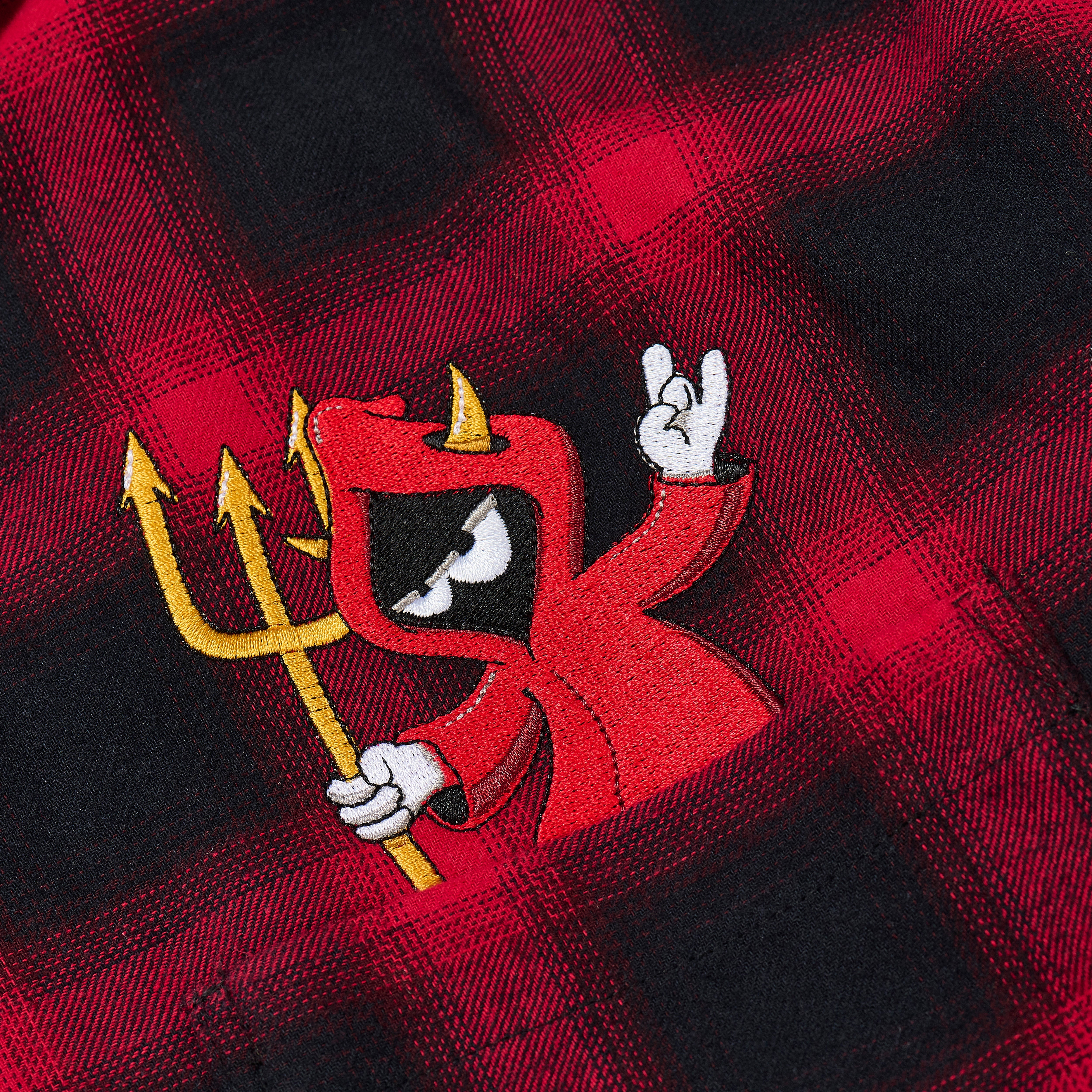 Thumbnail ZIP UP SHIRT RED one color