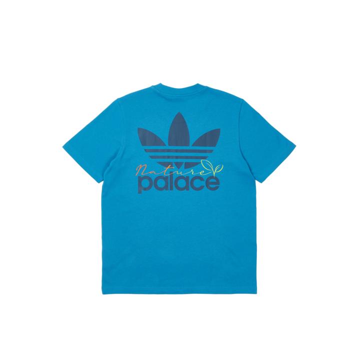 PALACE ADIDAS T-SHIRT NATURAL BLUE one color