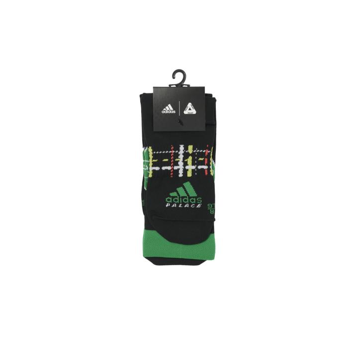 PALACE ADIDAS SOCKS BLACK one color