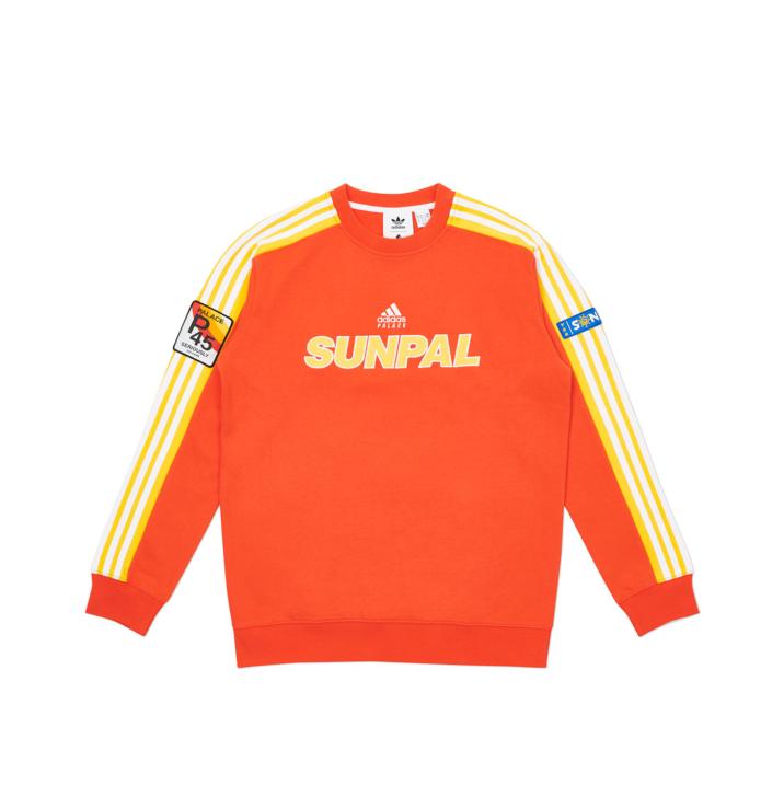 PALACE ADIDAS SUNPAL CREW ORANGE one color