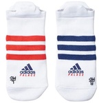 Thumbnail ADIDAS PALACE ON COURT NO SHOW SOCK WHITE / RED / DARK BLUE one color