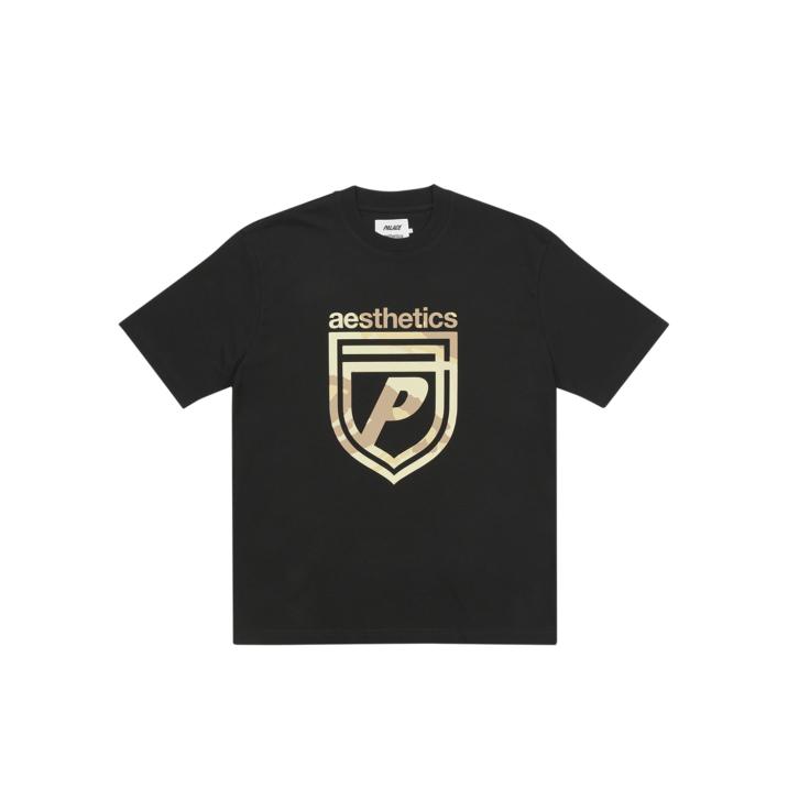 PALACE AESTHETICS T-SHIRT BLACK one color