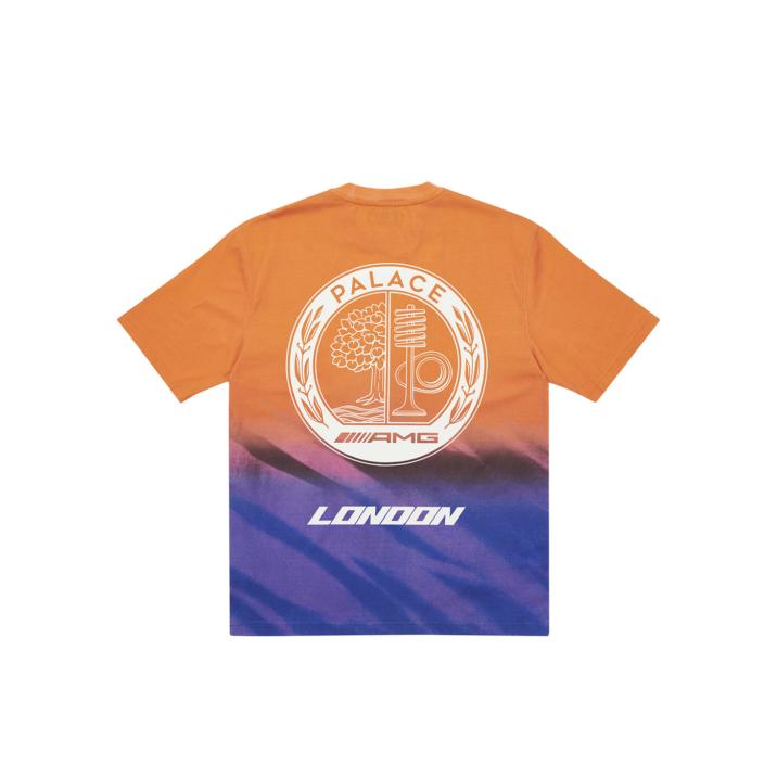Thumbnail PALACE T-SHIRT AMG ORANGE CORRECT FADE one color