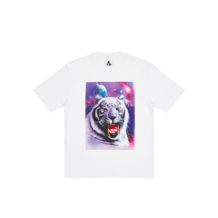 PALACE MERCEDES AMG T-SHIRT TIGER WHITE one color