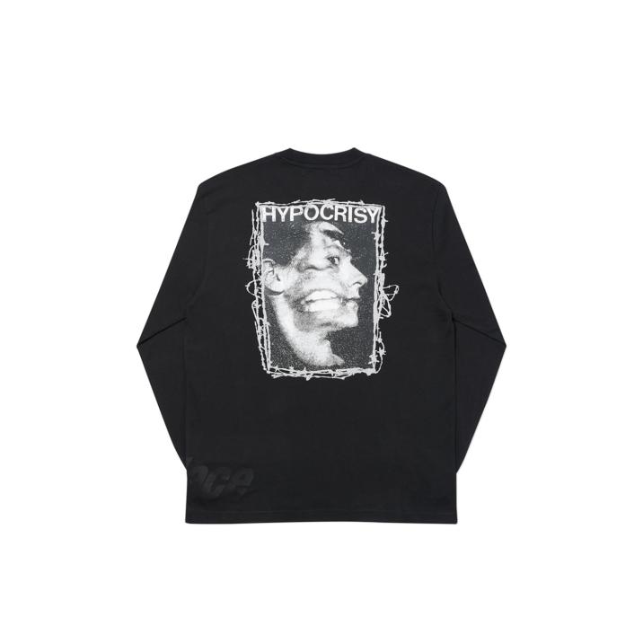 PALACE ANARCHIC LONGSLEEVE HYPOCARCY BLACK one color