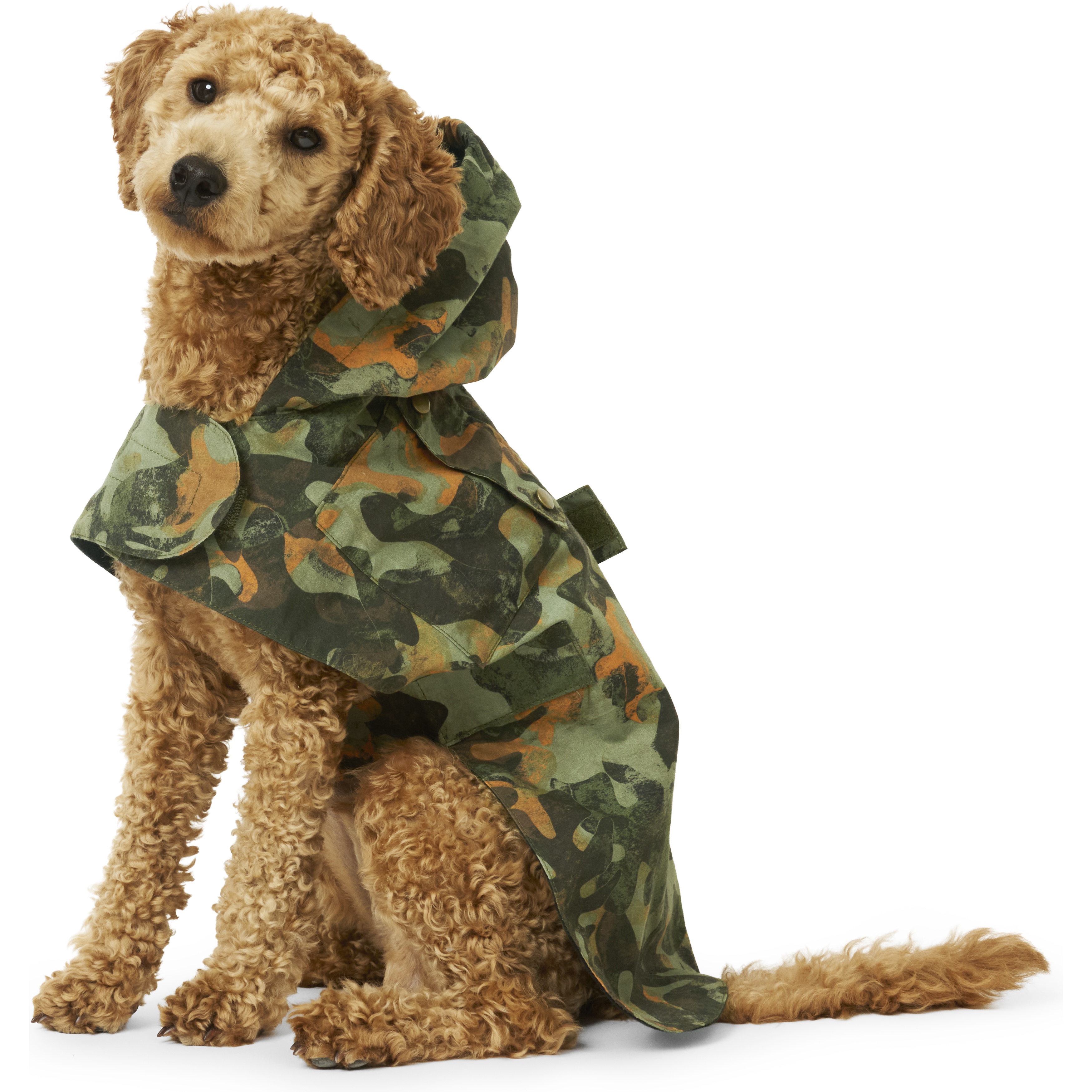 Palace PALACE BARBOUR DOG COAT KELP FOREST CAMO