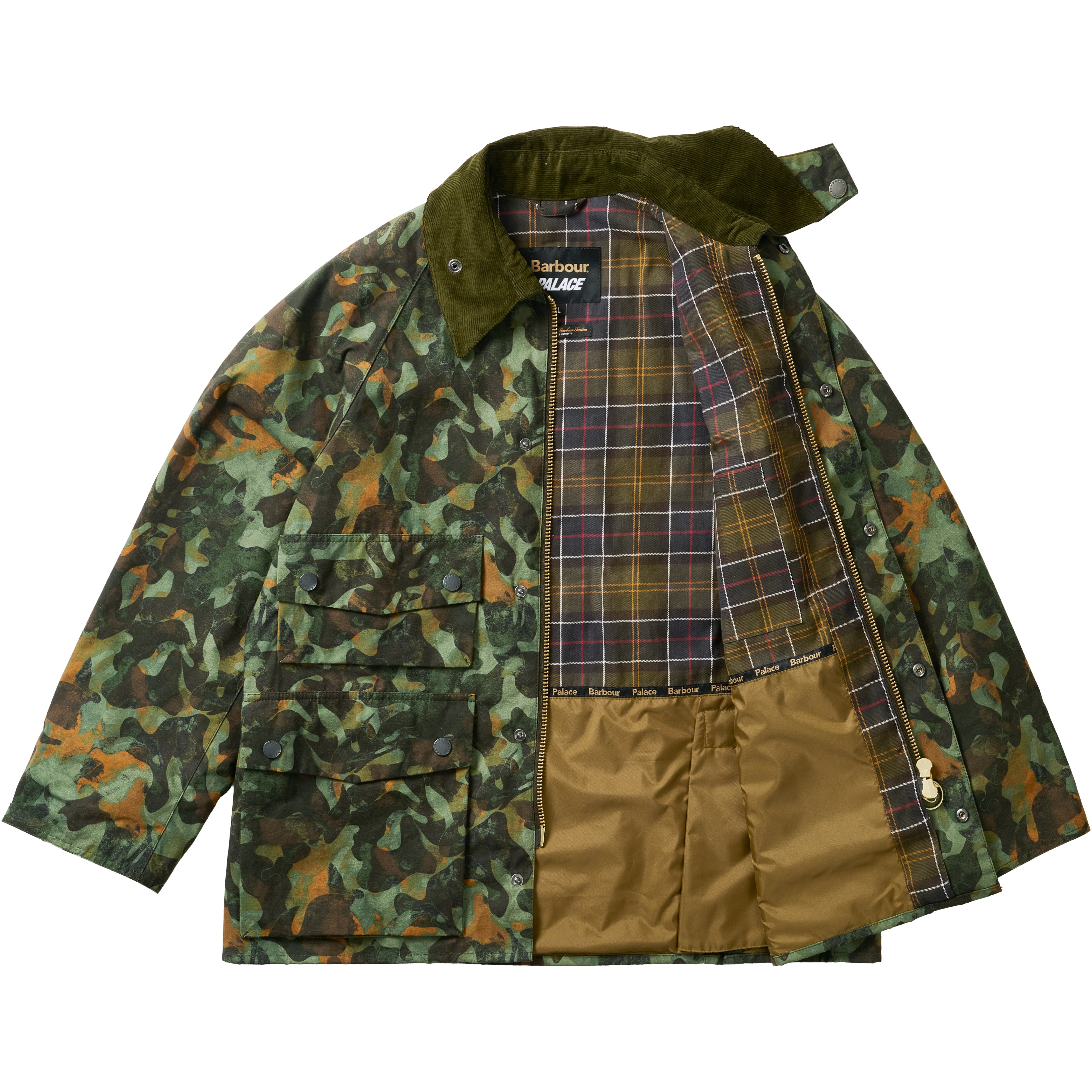 Thumbnail PALACE BARBOUR BEDALE CASUAL JACKET KELP FOREST CAMO one color