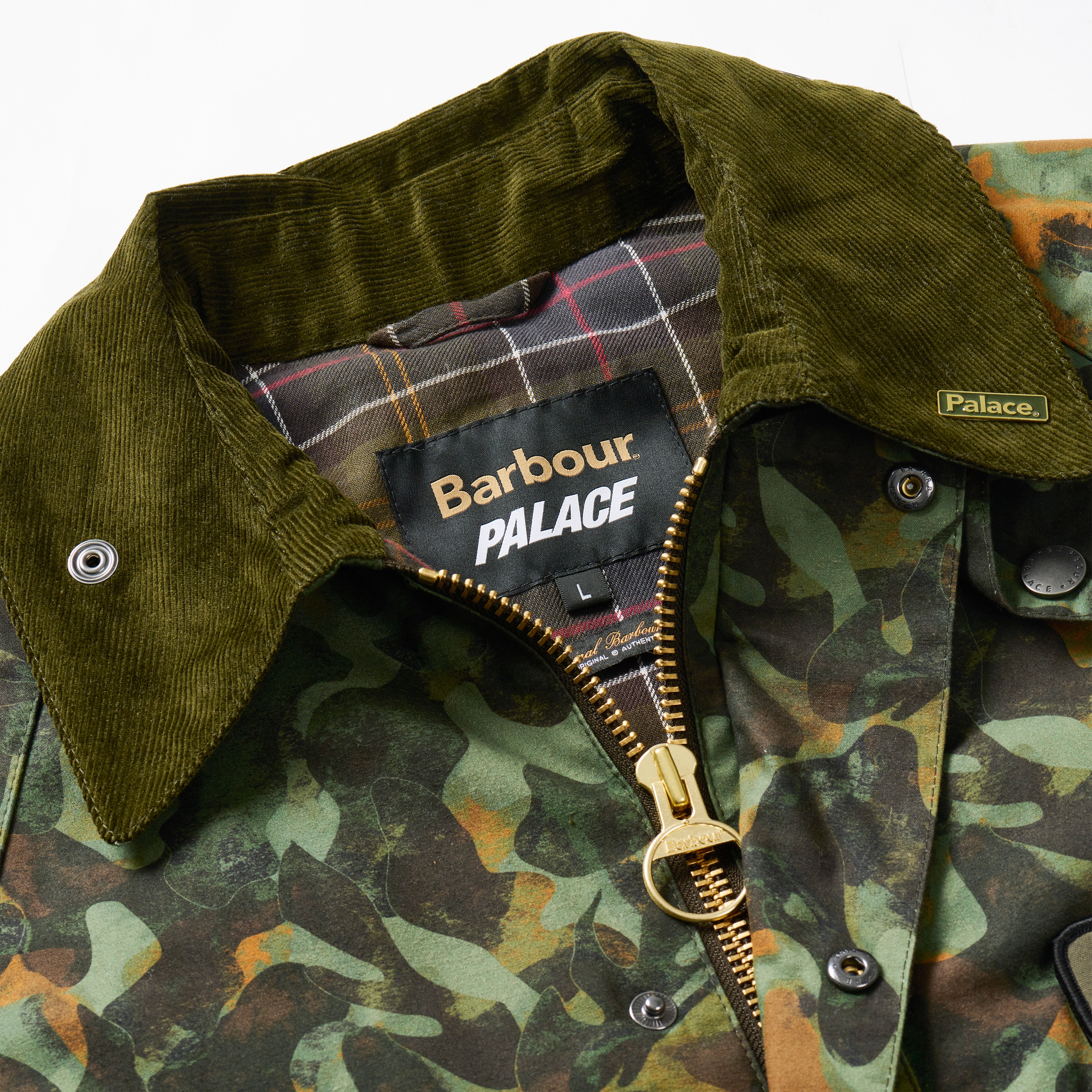 Thumbnail PALACE BARBOUR BEDALE CASUAL JACKET KELP FOREST CAMO one color