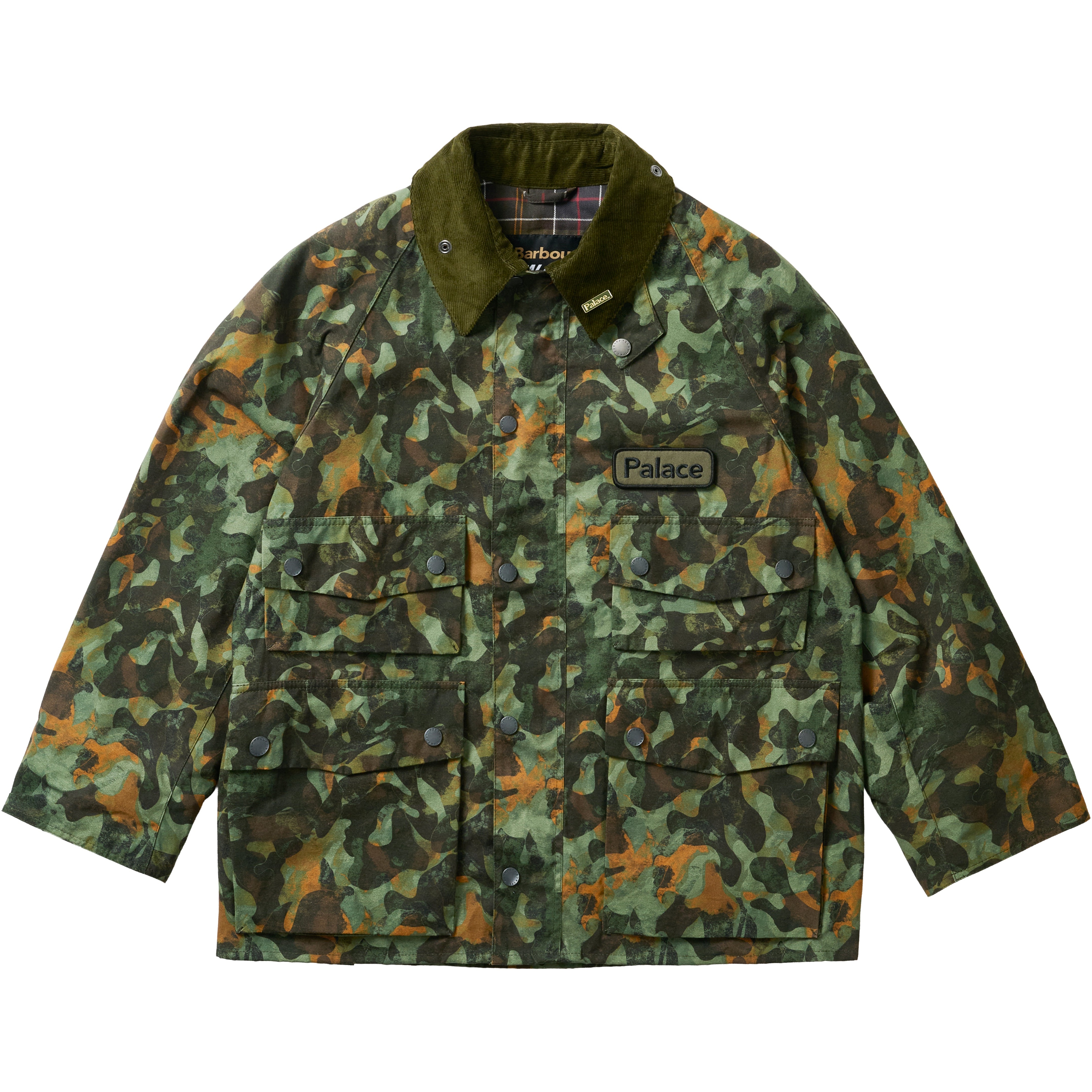 Thumbnail PALACE BARBOUR BEDALE CASUAL JACKET KELP FOREST CAMO one color