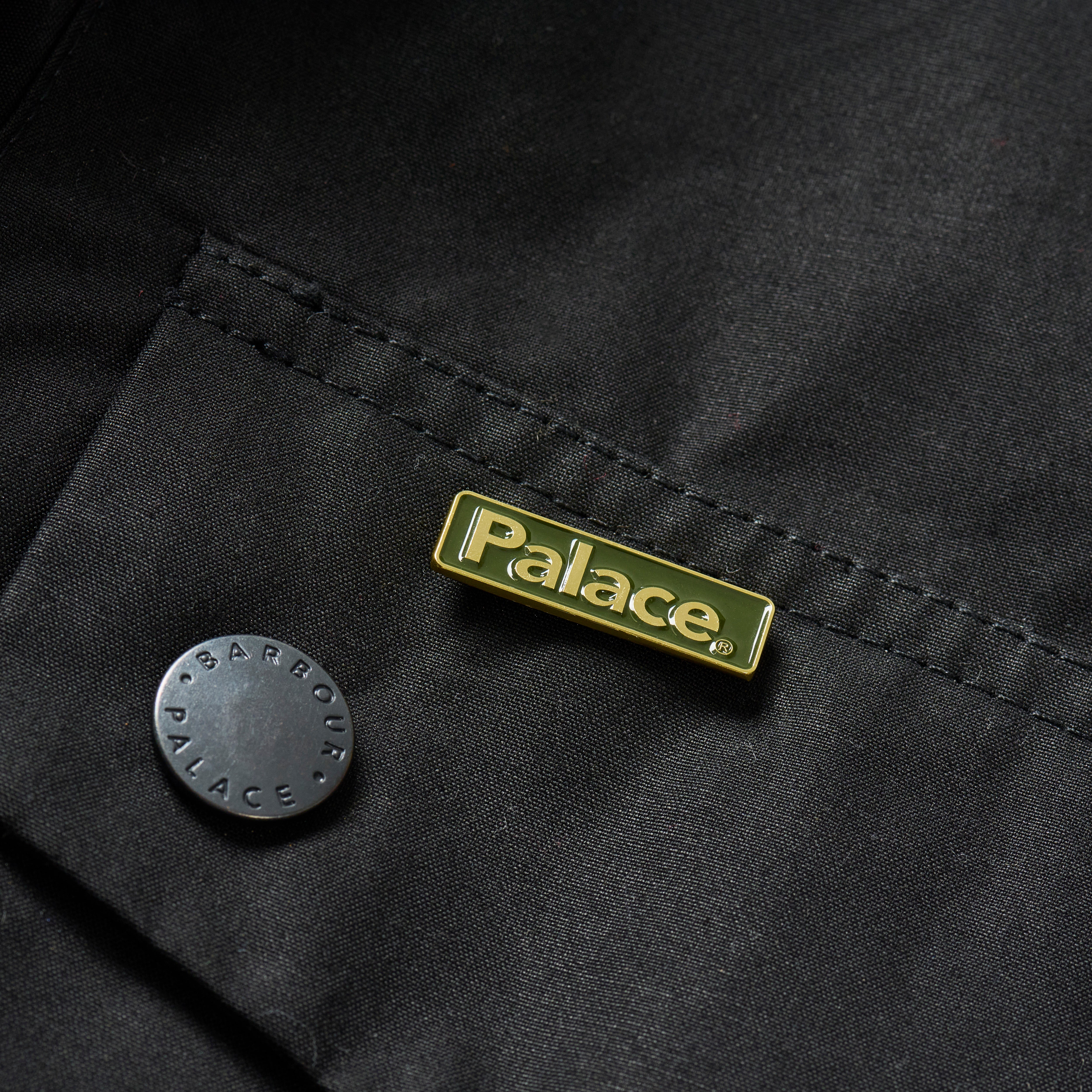 Thumbnail PALACE BARBOUR FIELD CASUAL JACKET BLACK one color