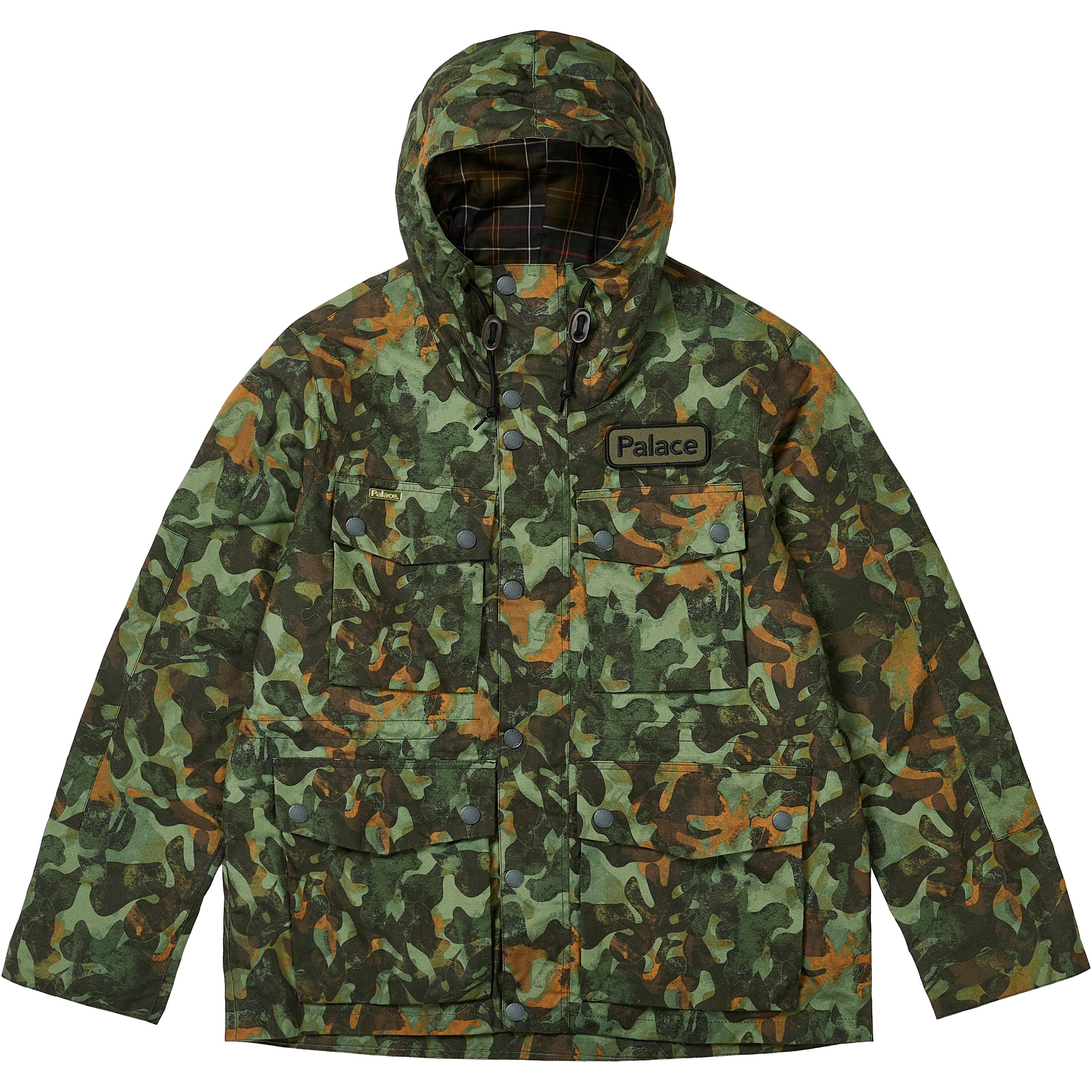 Thumbnail PALACE BARBOUR FIELD CASUAL JACKET KELP FOREST CAMO one color