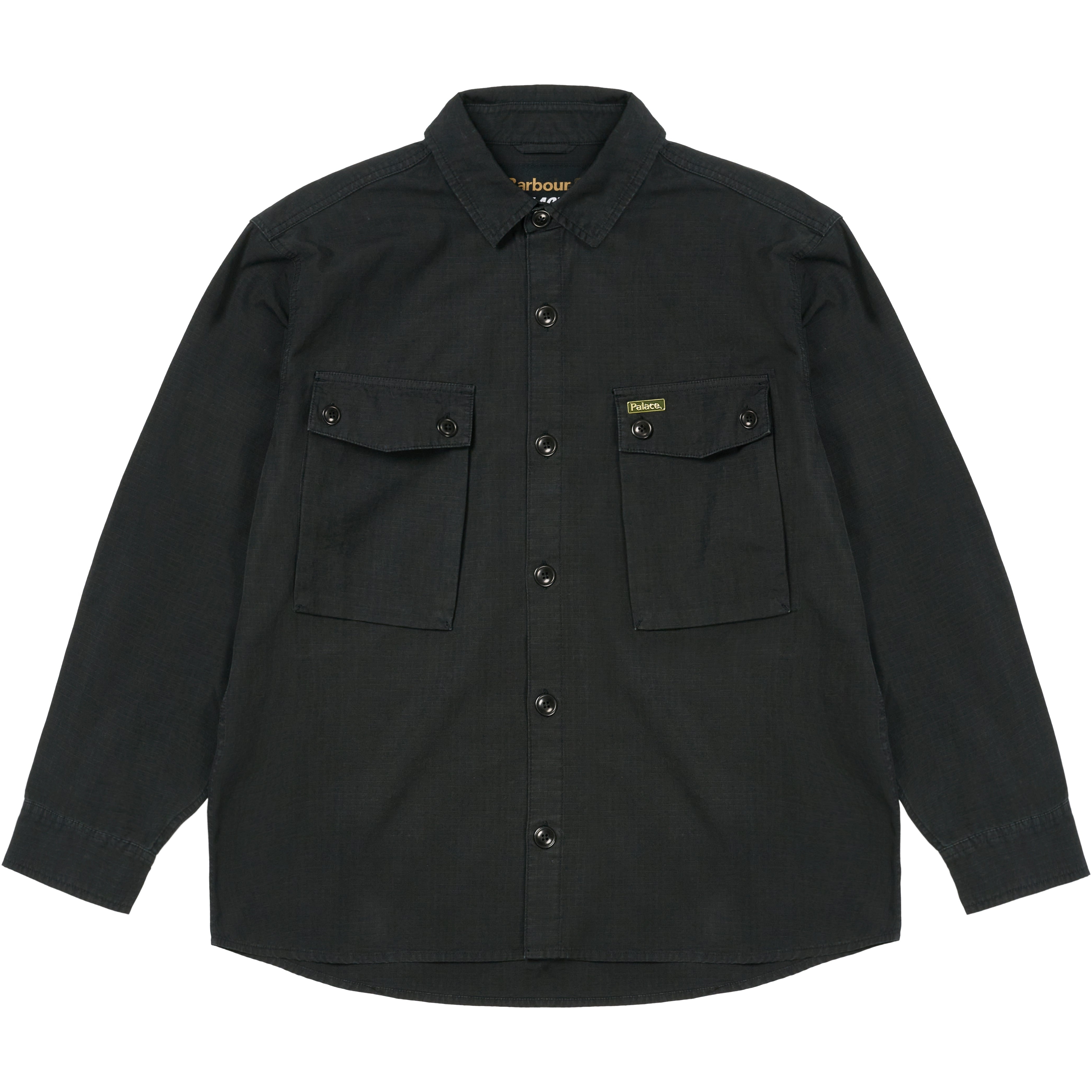 Thumbnail PALACE BARBOUR OFFICER SHIRT BLACK one color