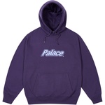 Thumbnail BORDER LOGO HOOD PURP one color