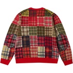 Thumbnail PALACE BEAMS PLUS CREW KNIT PATCHWORK JACQUARD RED one color