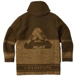 Thumbnail PALACE C.P. COMPANY DUFFEL JACKET RUBBER WOOL BROWN one color